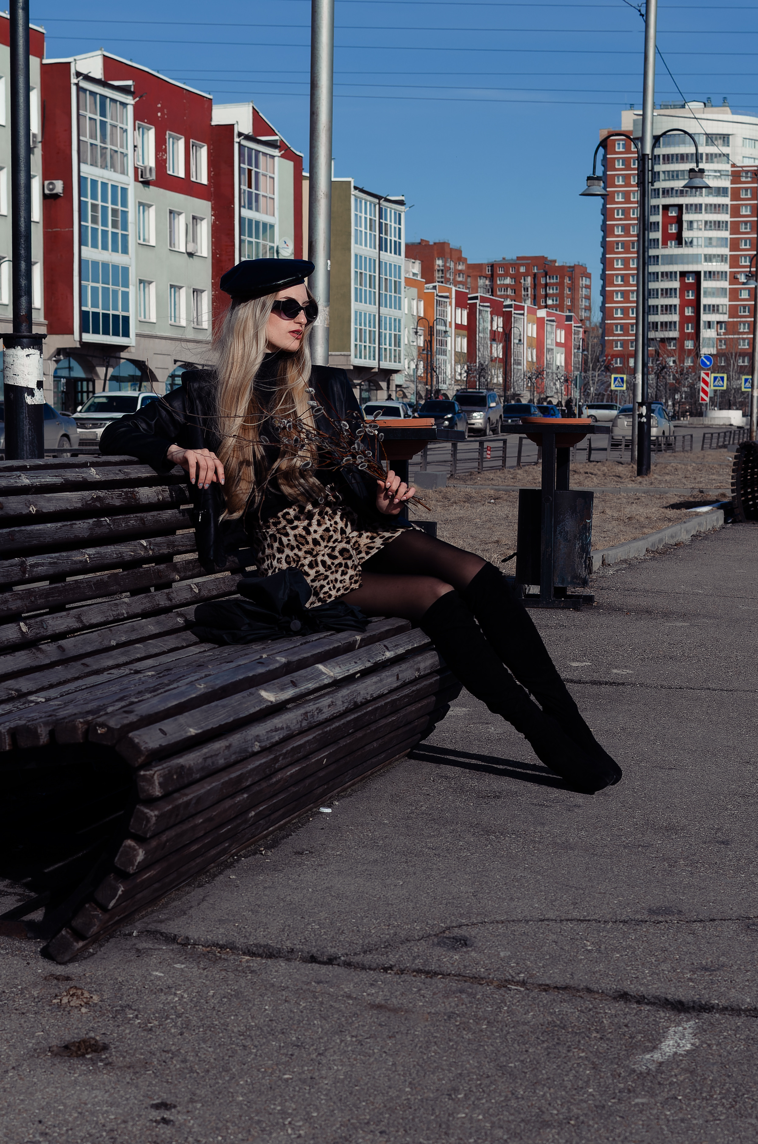 Creative Street photography for woman