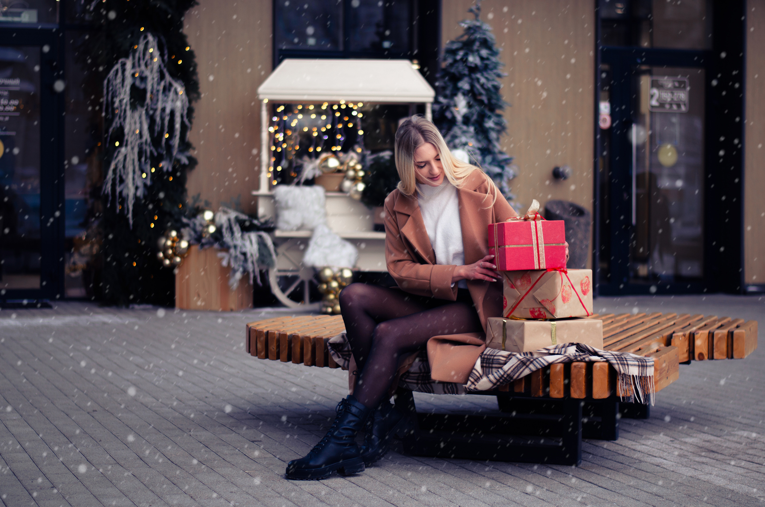 Новогодняя фотосессия. Женский и семейный фотограф Анна Демина