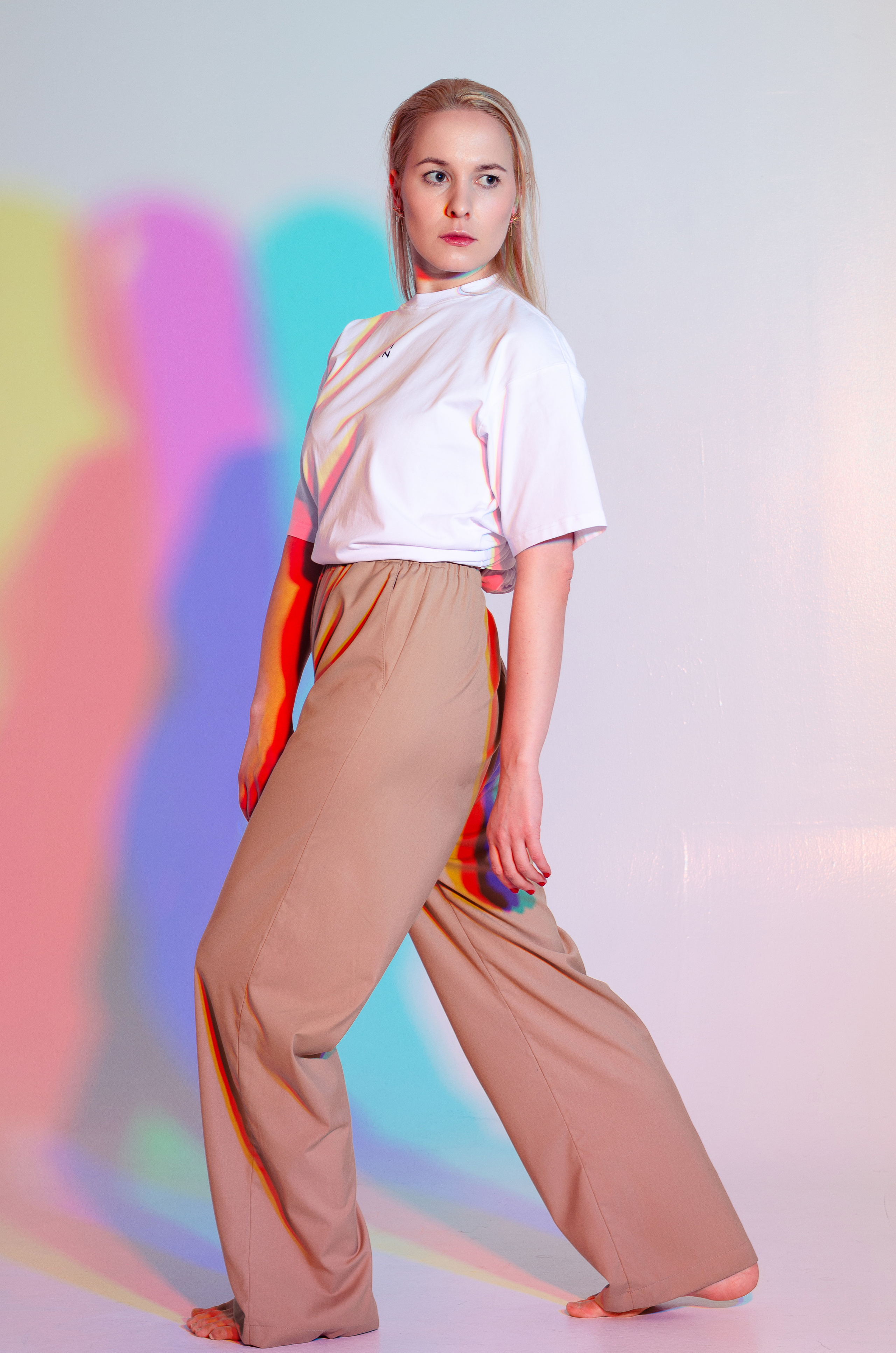 Студийная фотография с цветным светом. Женский и семейный фотограф Анна Демина