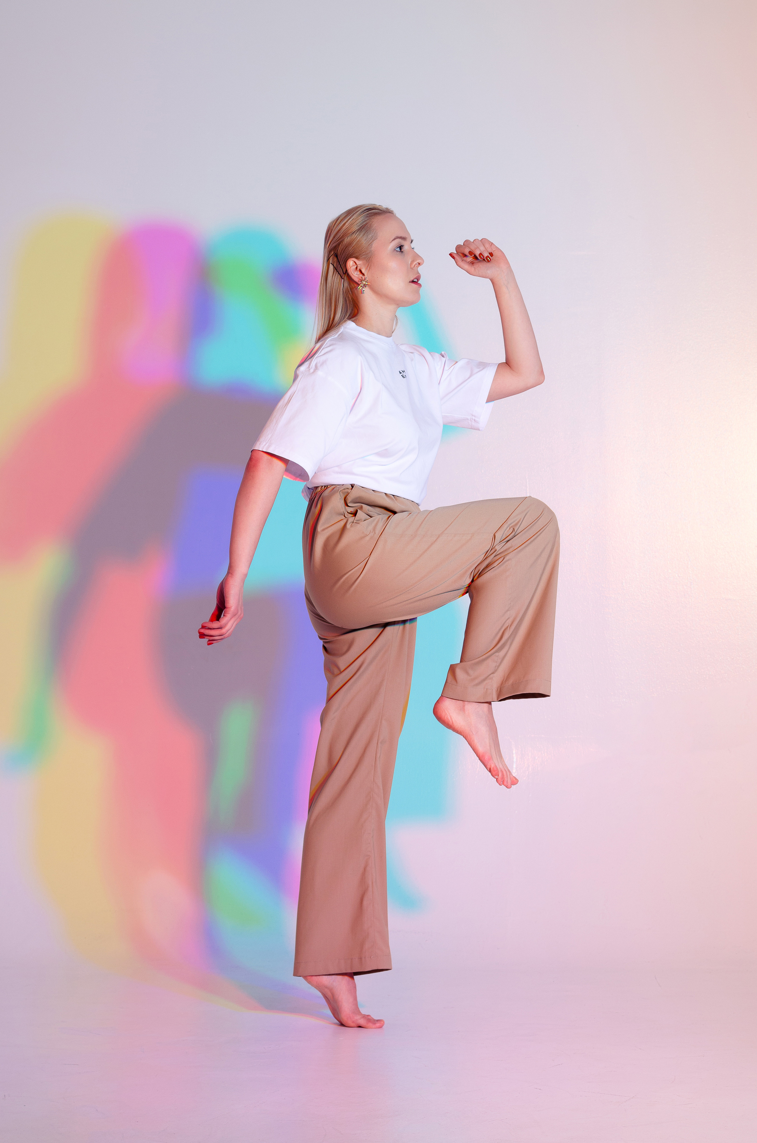 Студийная фотография с цветным светом. Женский и семейный фотограф Анна Демина