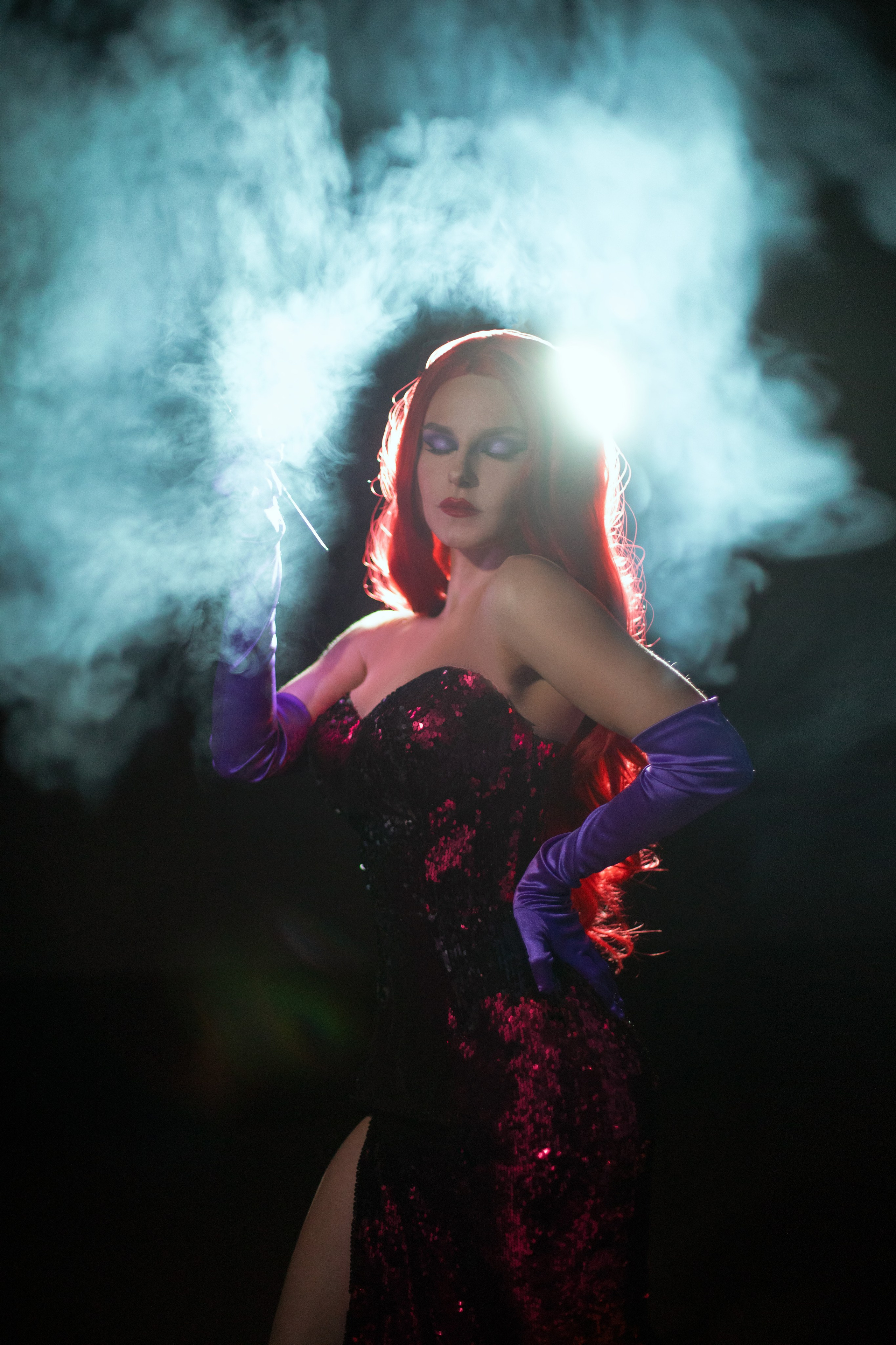 Джессика Рэббит. Тематическая фотосессия под ключ. Костюмы Псков. Фотосессии Фотодни Псков СПб