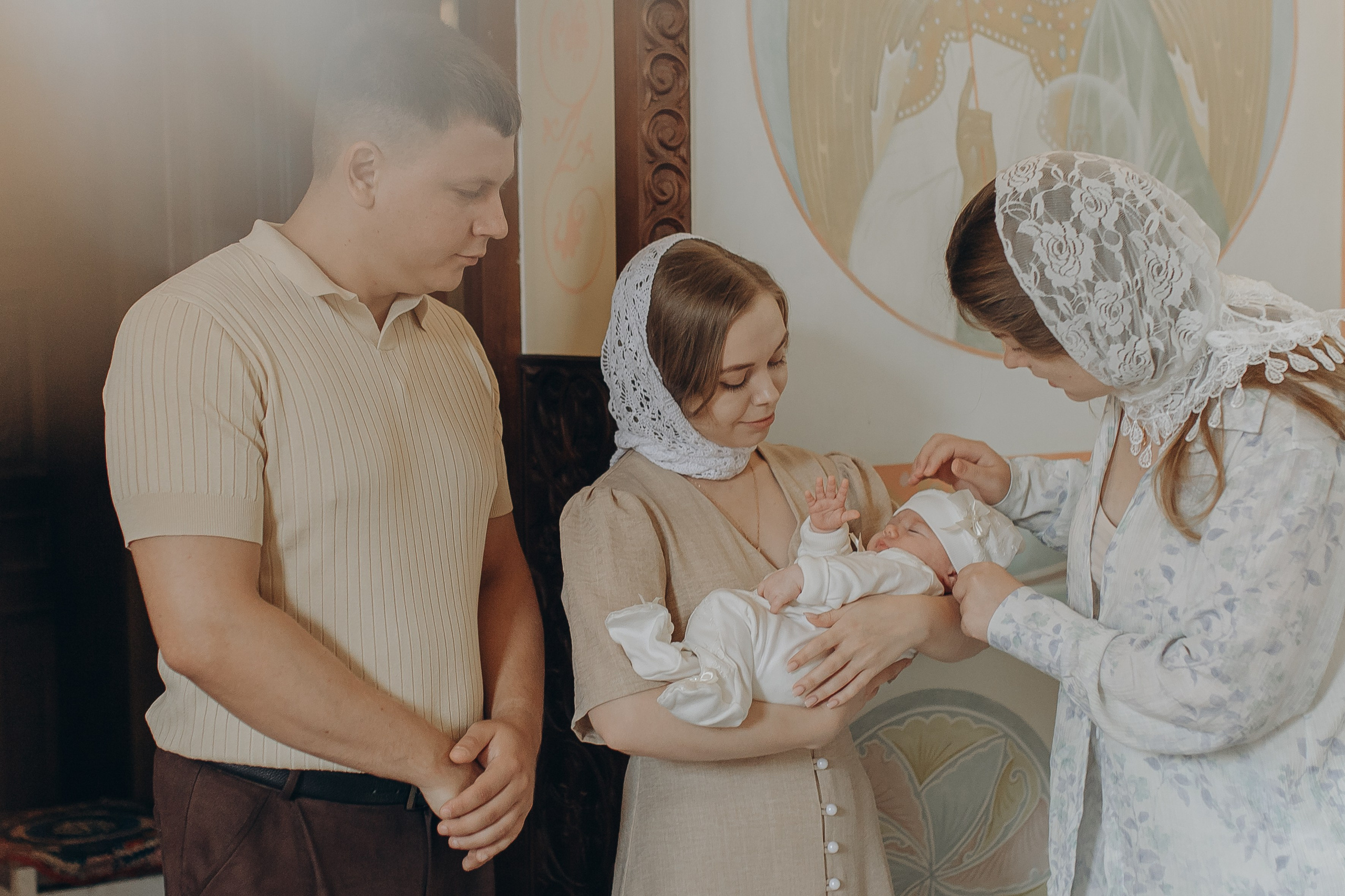 Крестины Мирославы. Семейный и детский фотограф в Рязани Васюгова Мария