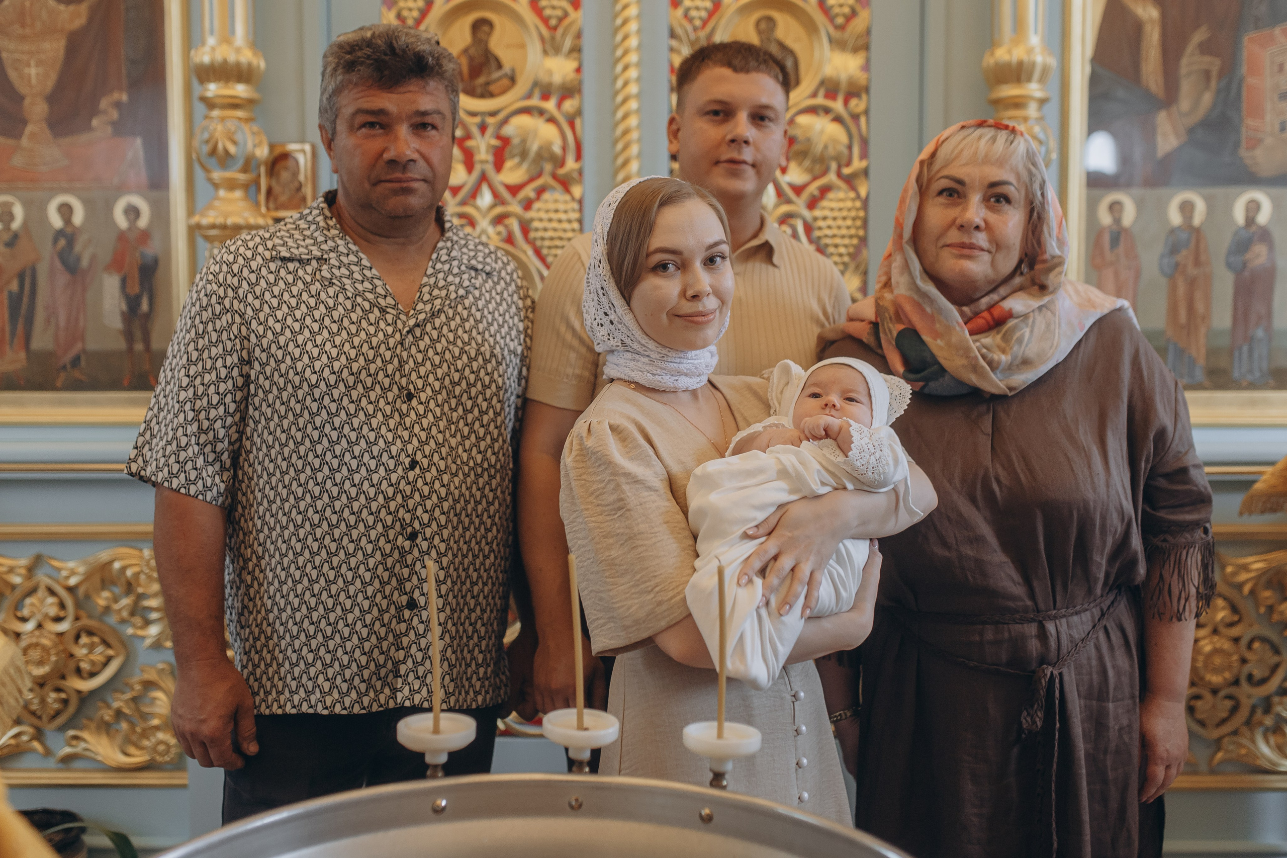 Крестины Мирославы. Семейный и детский фотограф в Рязани Васюгова Мария