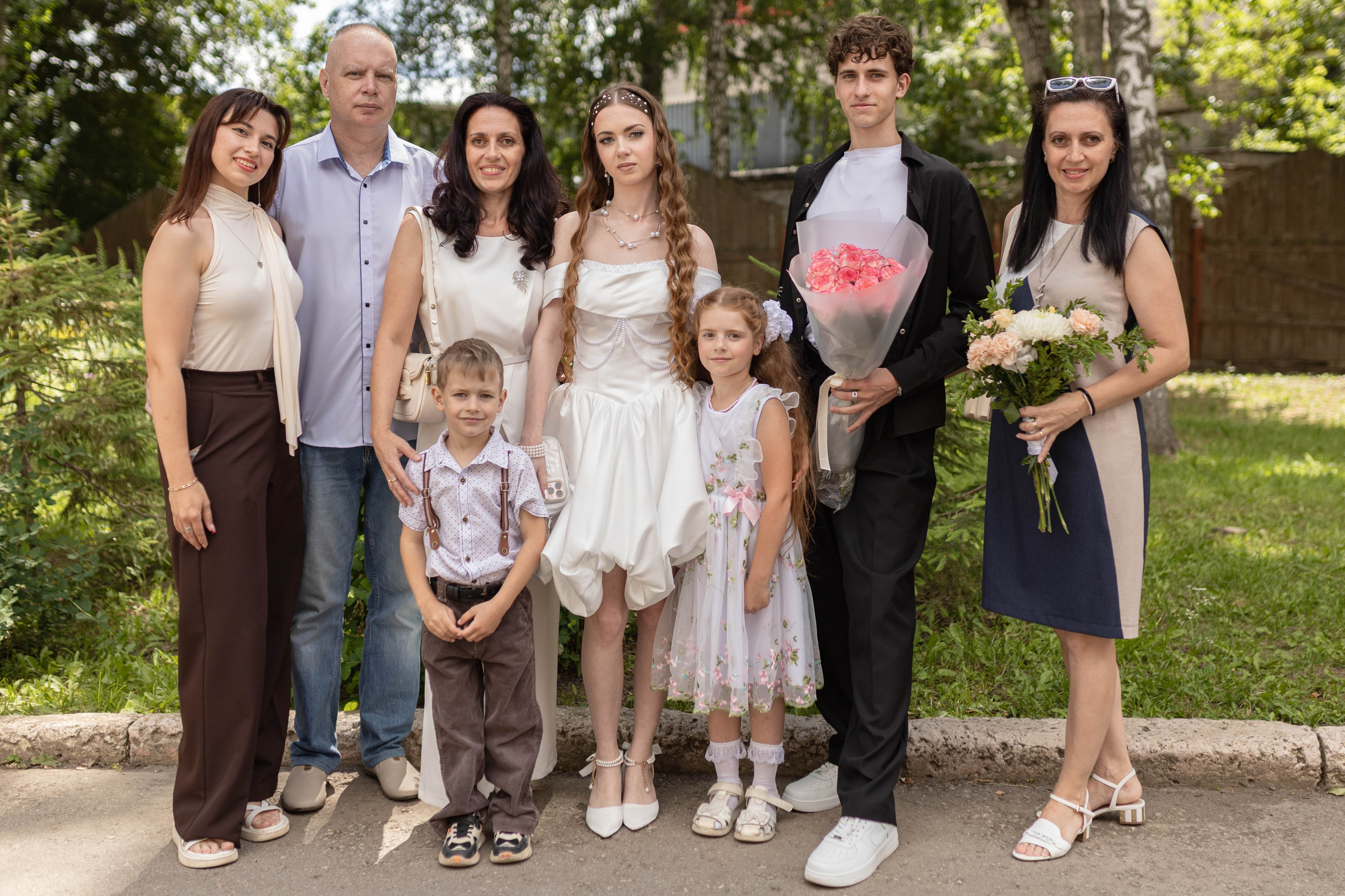 Последний звонок для учеников 11 класса. Семейный и детский фотограф в Рязани Васюгова Мария