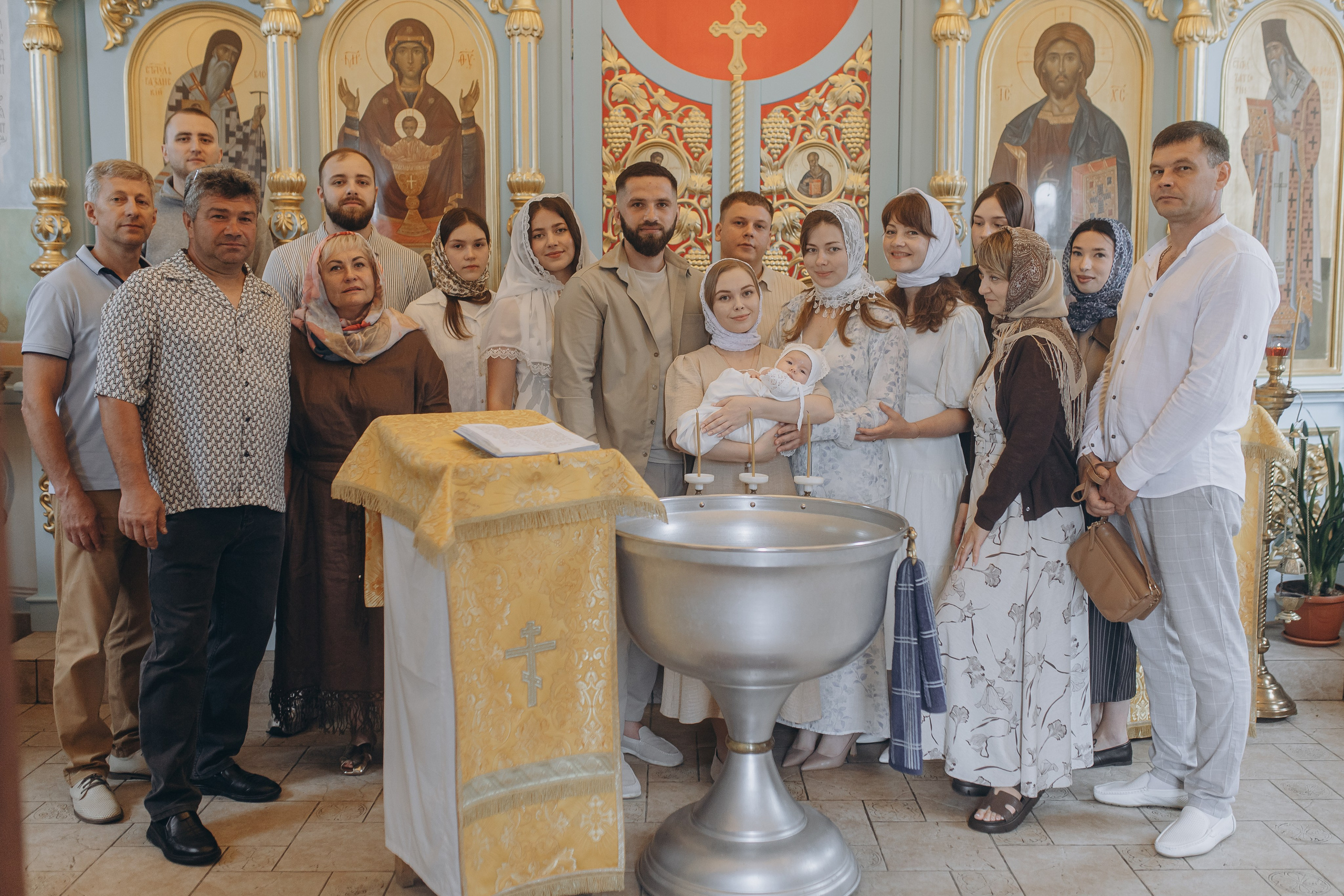 Крестины Мирославы. Семейный и детский фотограф в Рязани Васюгова Мария