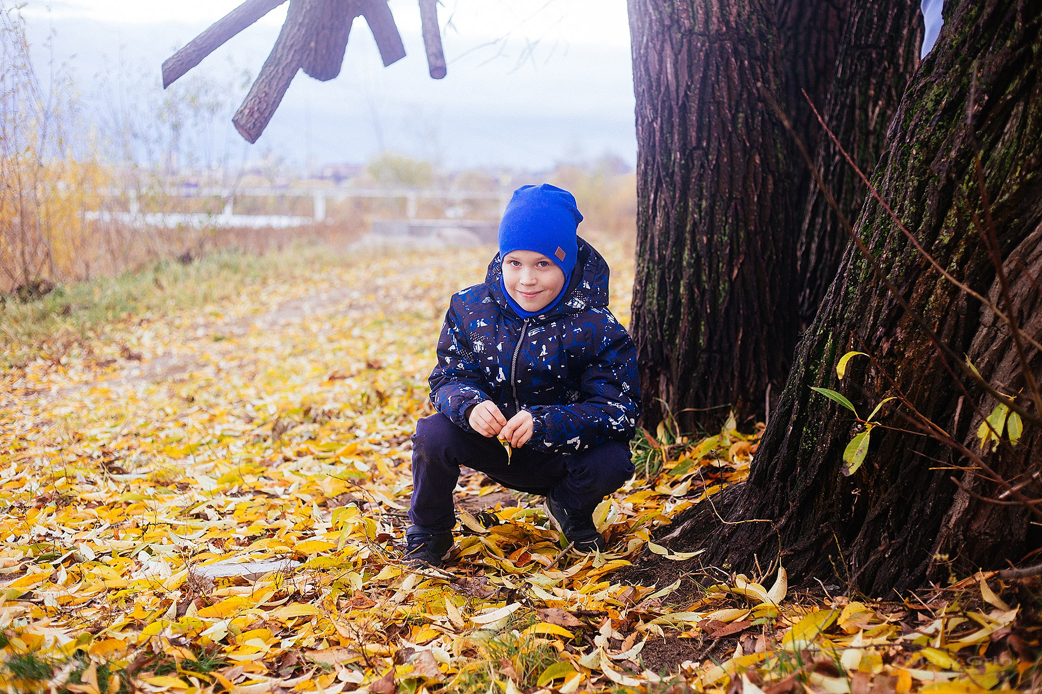 Осенняя фотопрогулка Дианы и Антона. Детский и семейный фотограф, фотограф мероприятий Нижний Новгород