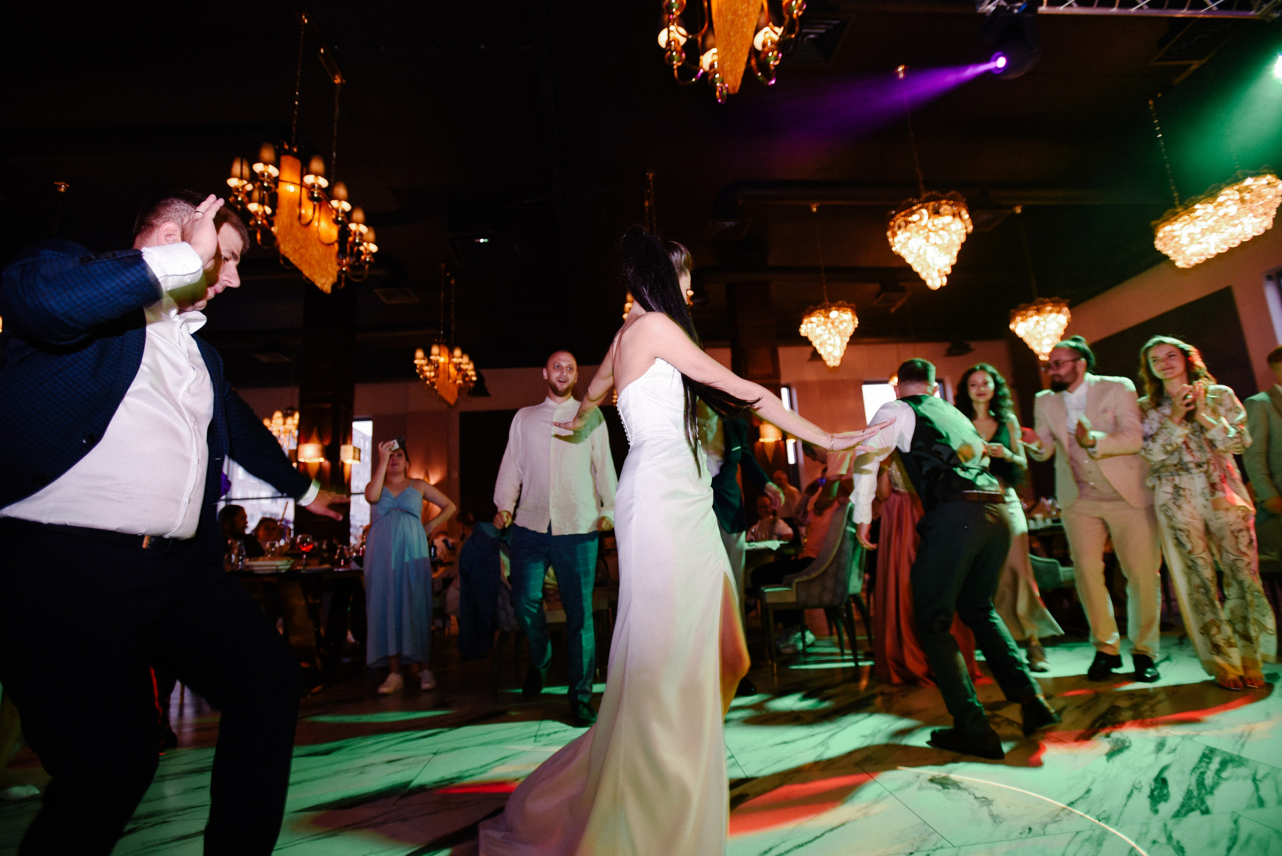 Виктор и Ангелина Банкет на 100 гостей Ресторан Segreto. Фотограф Лола Волна, город Москва