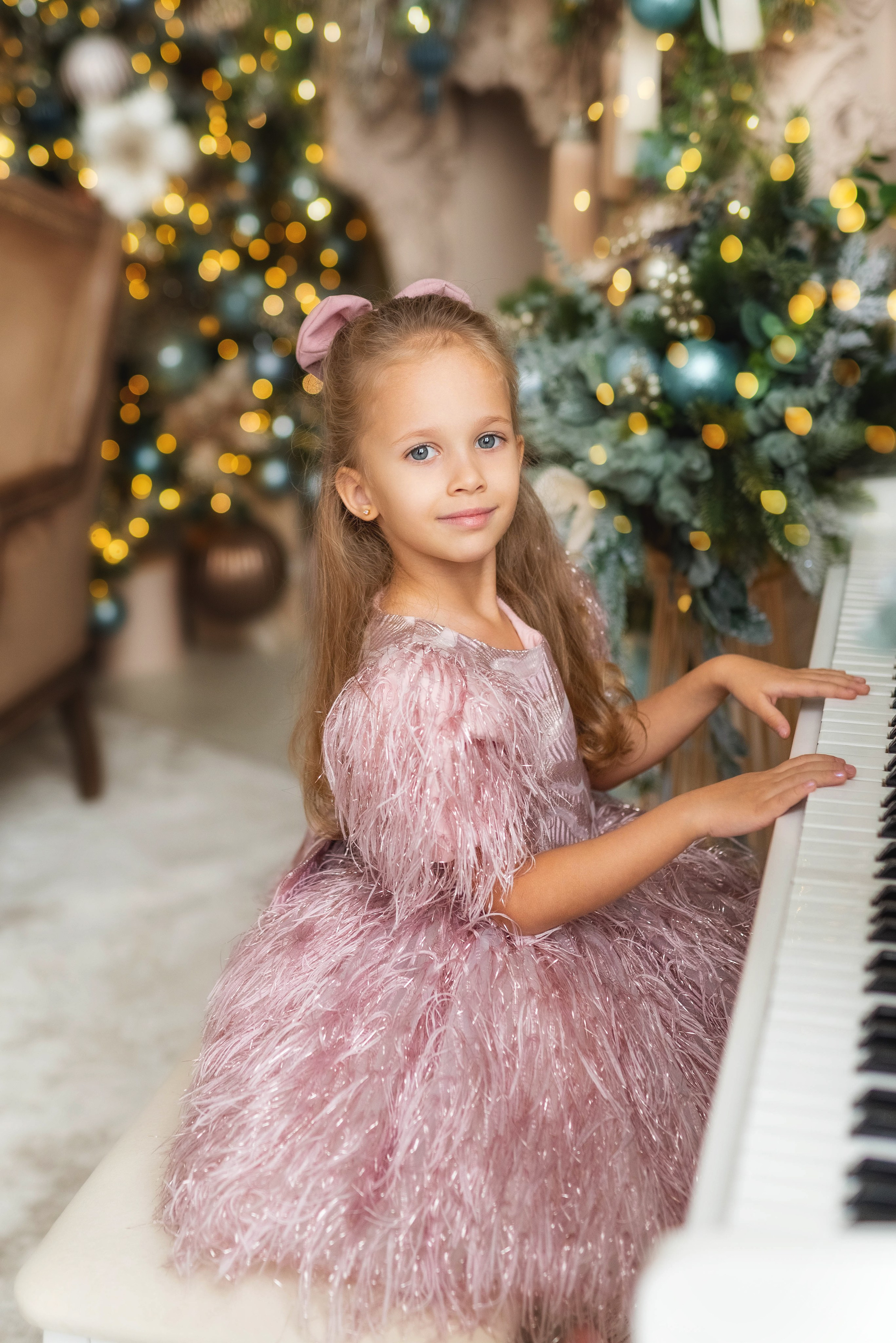 Новогодняя семейная фотосессия. Семейный, детский фотограф в Воронеже Анна Никитина