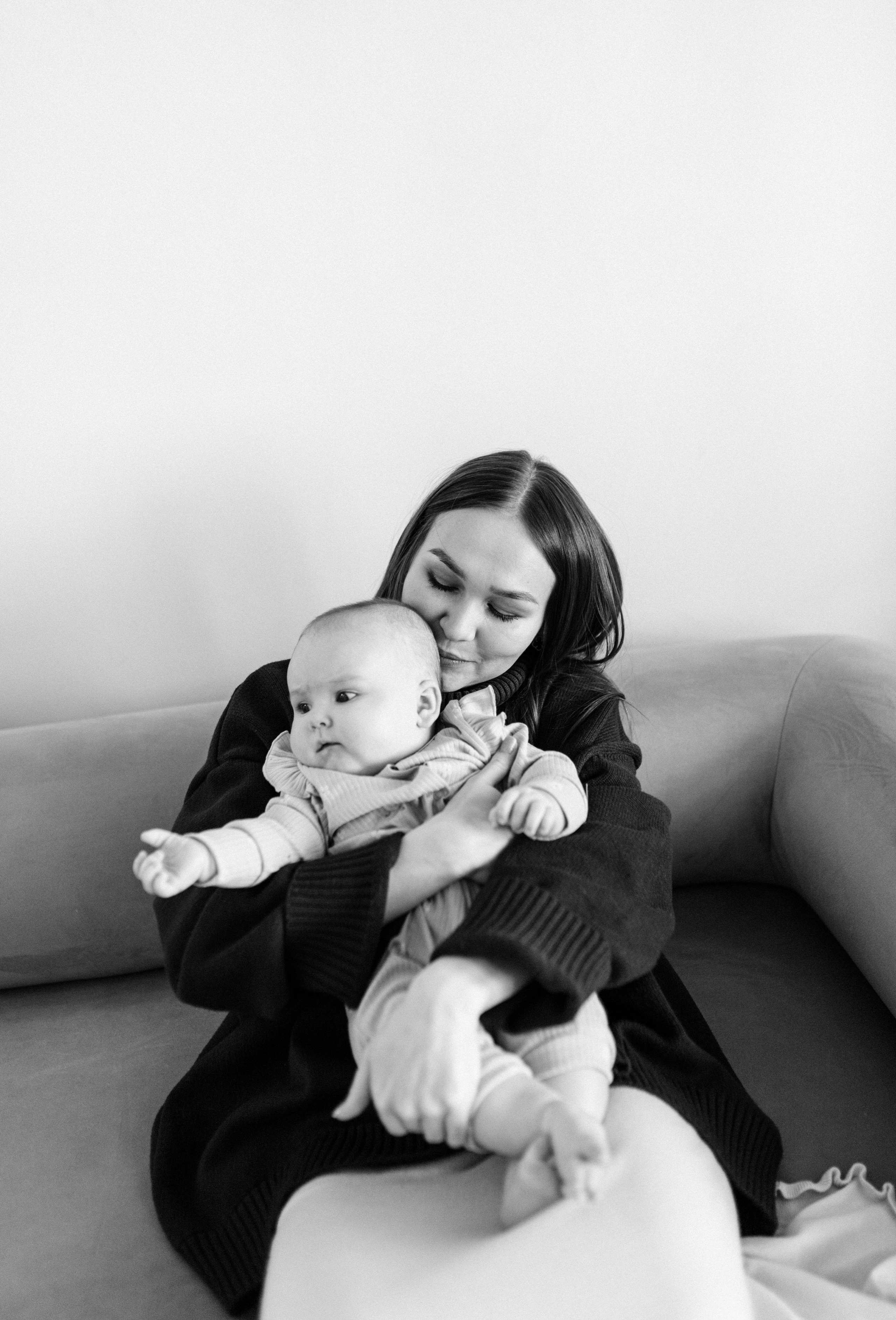 Малышке Милене полгода. Фотограф Винокурова Кристина в Санкт-Петербурге