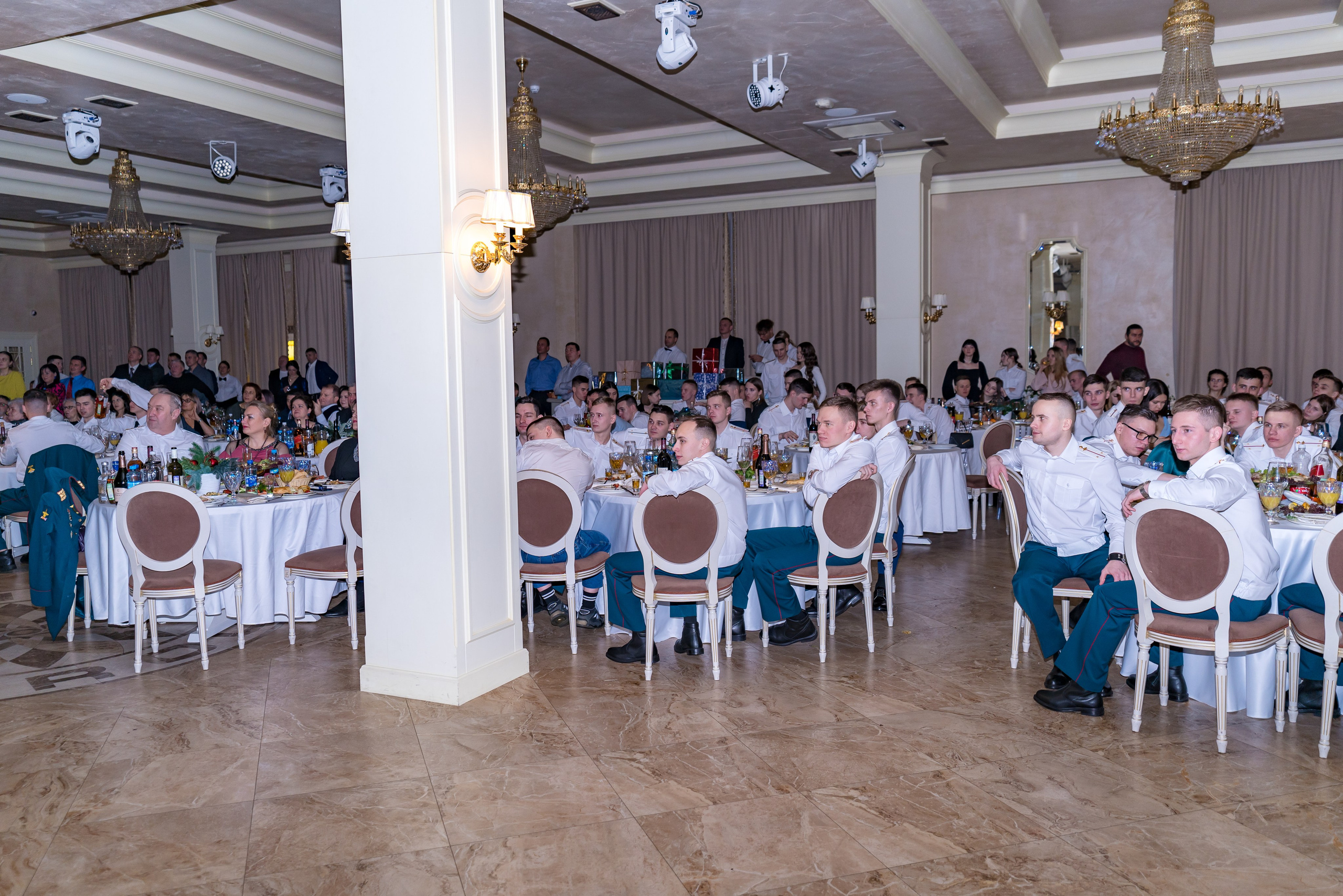 Фотосъемка выпуска военной академии и вручение дипломов