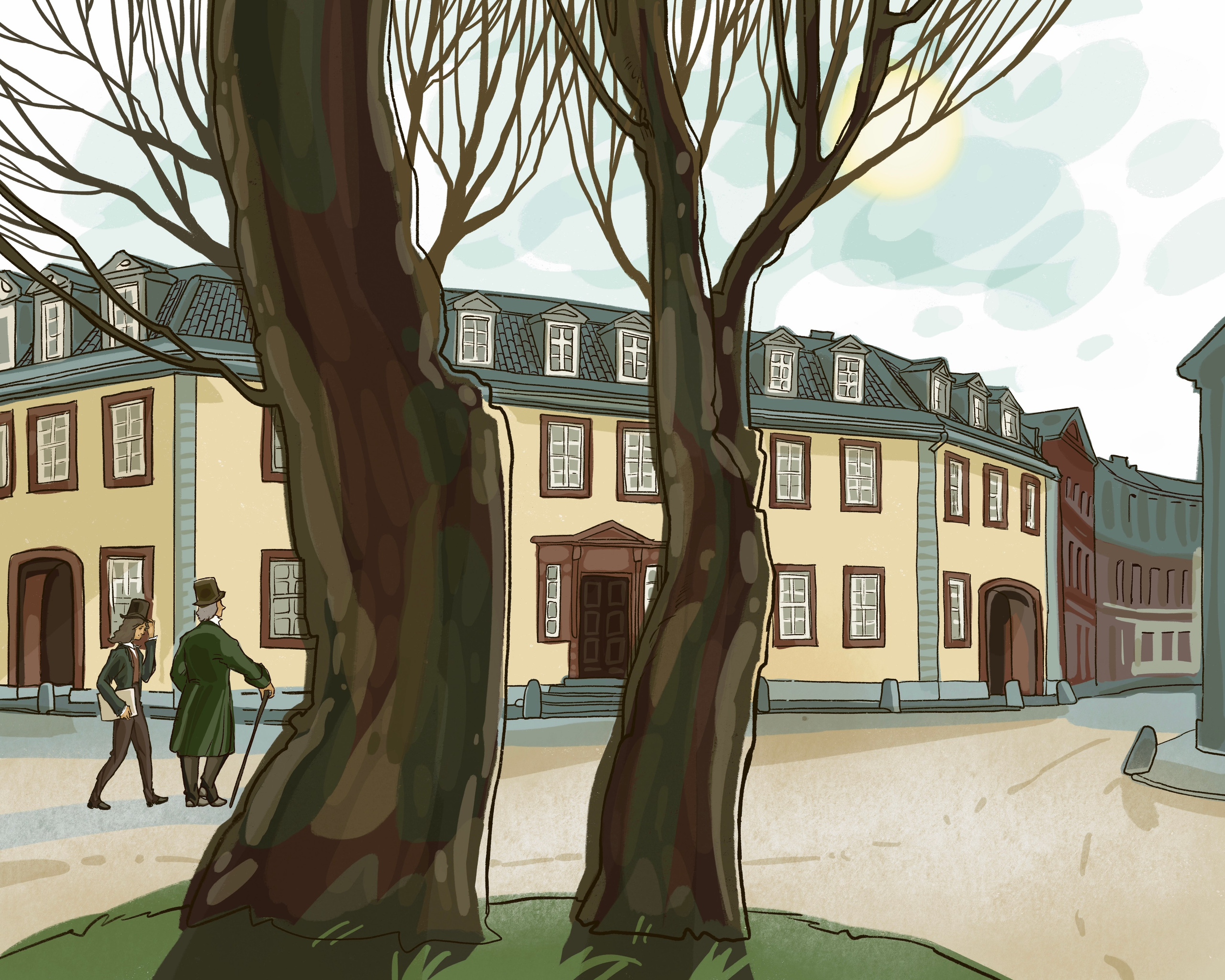 Мендельсон. Художник Анна Хопта