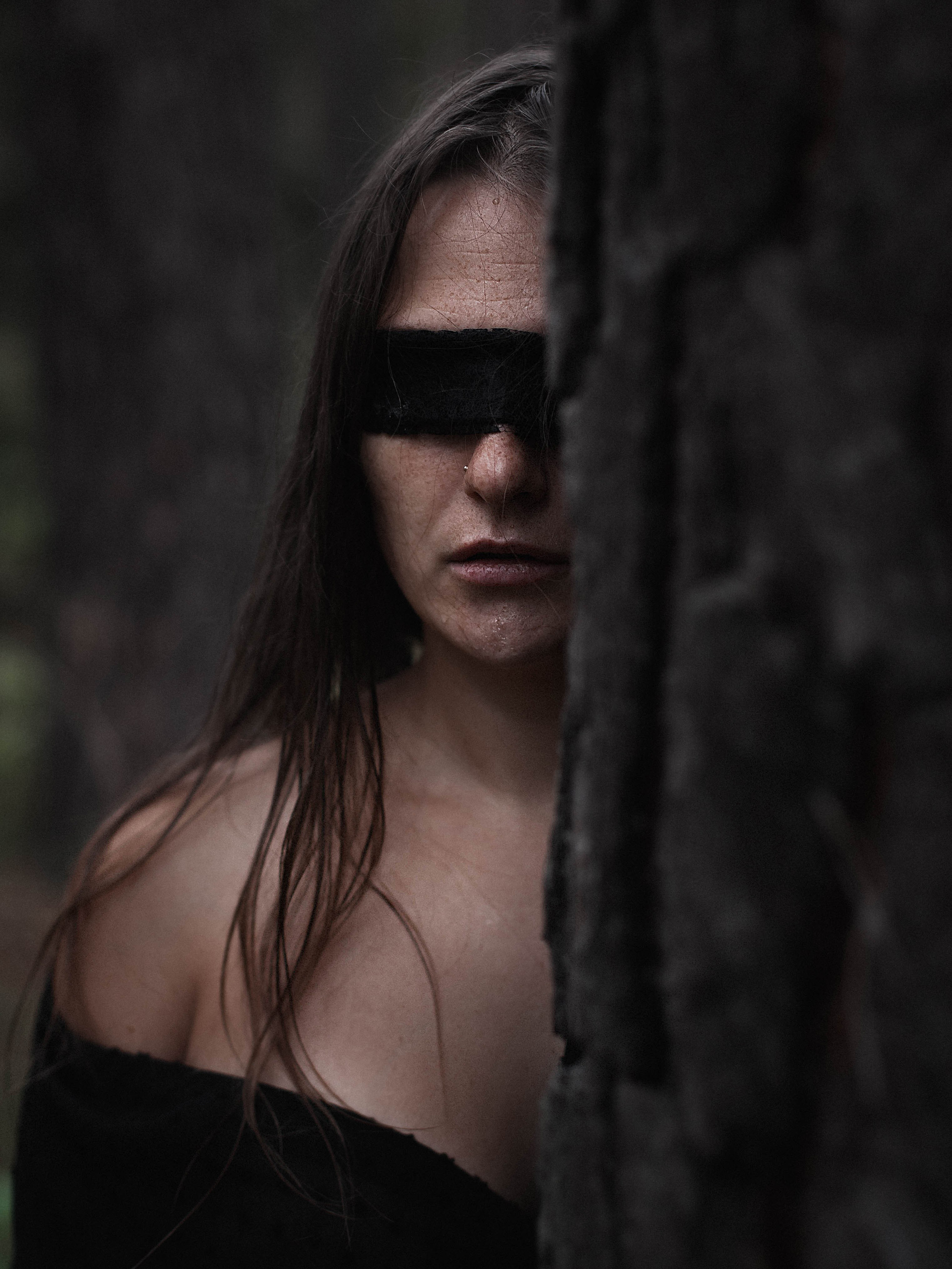 Лес Холод Октябрь. Ню Фотограф Александр Касымов Москва, фотосессии, Химки фотограф