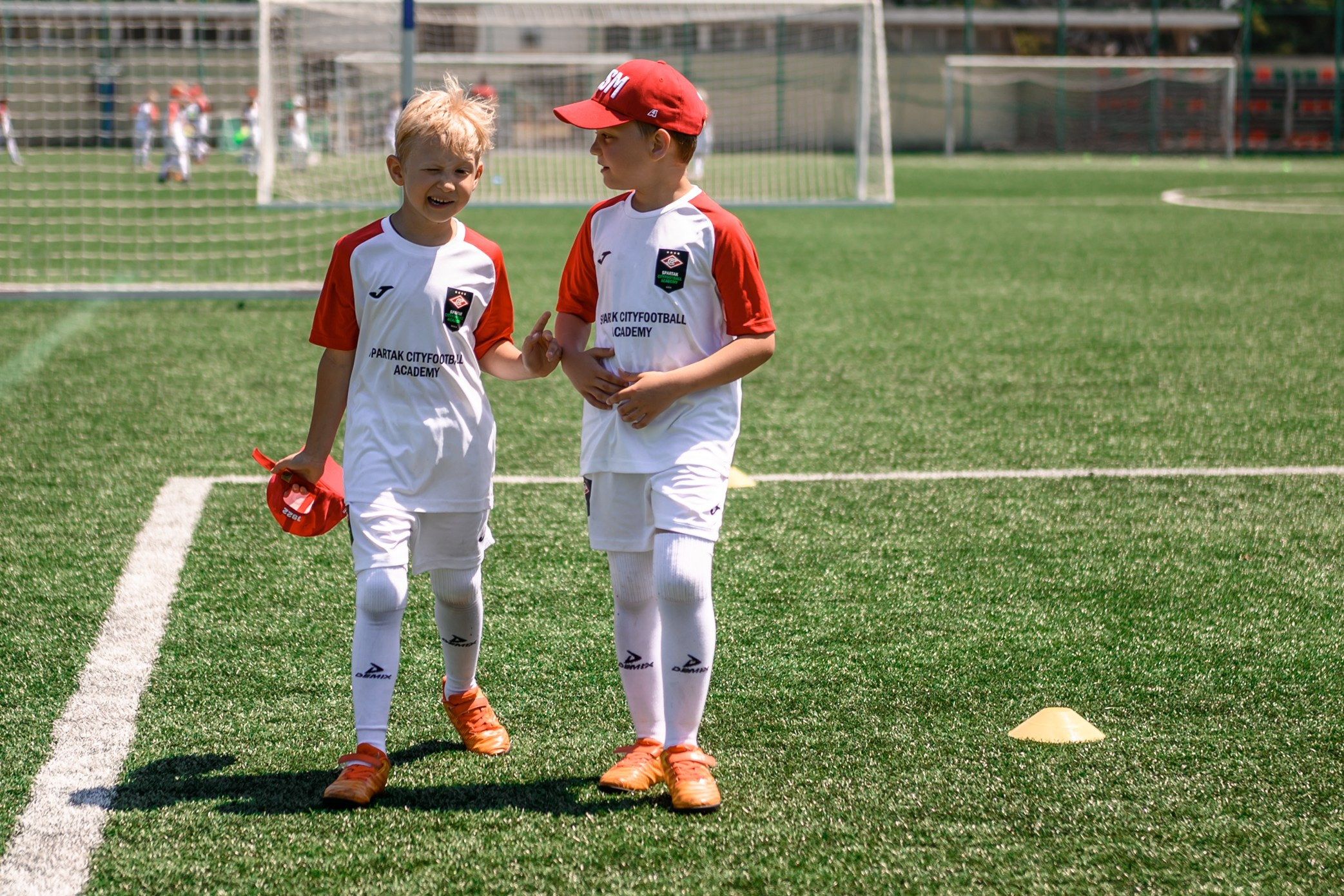 Детский лагерь футбольной школы Спартак. Свадебный и семейный фотограф София Невская