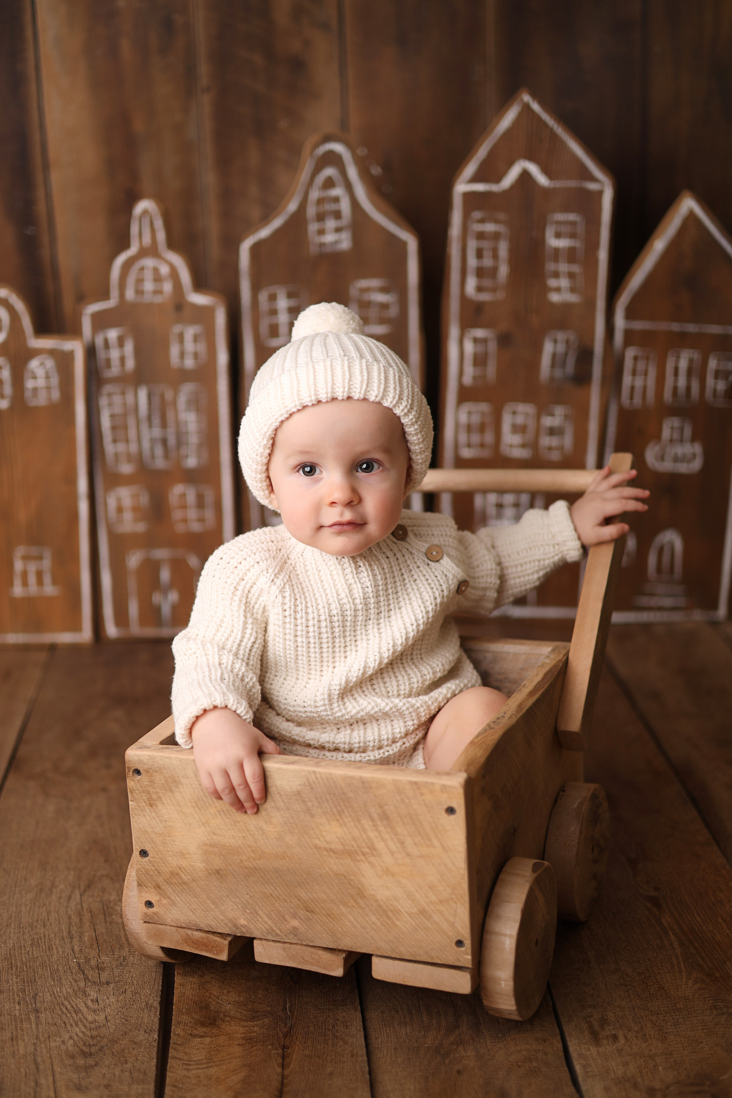 Максиму 11 месяцев. Фотограф новорожденных Москва. Ньюборн фотограф Москва