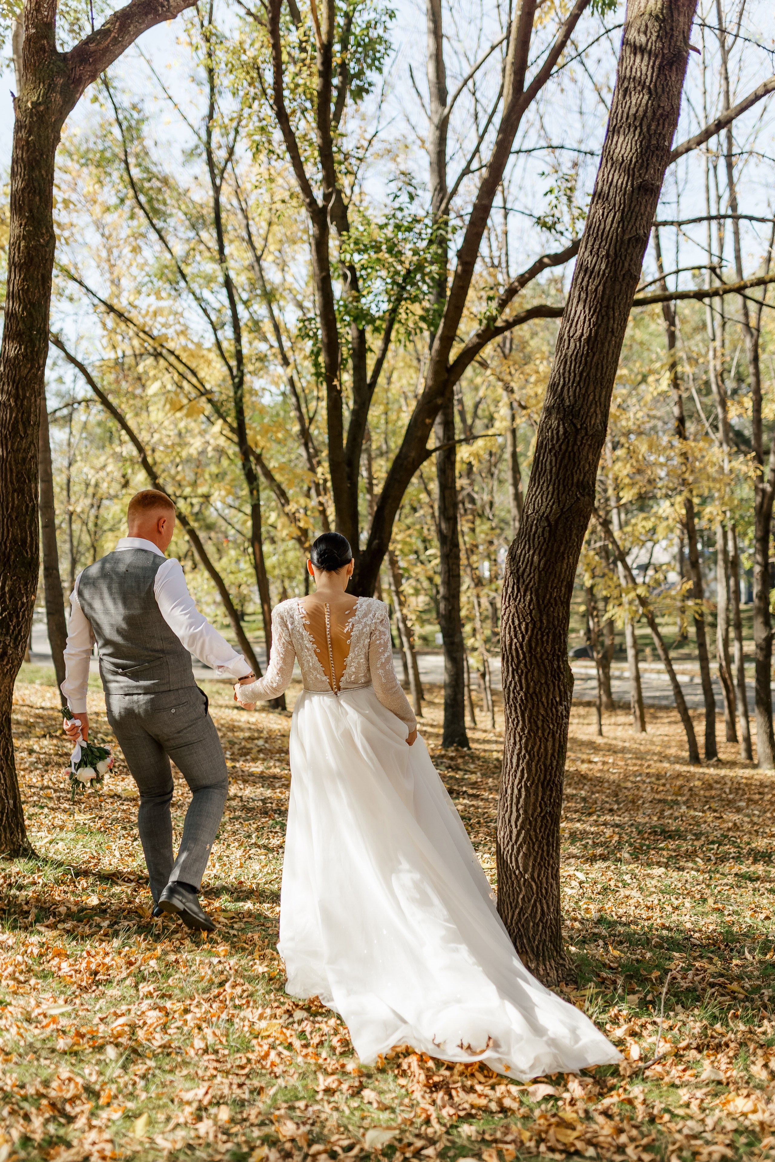 Степан и Алина. Красивая осенняя прогулка. Свадебный фотограф в Хабаровске