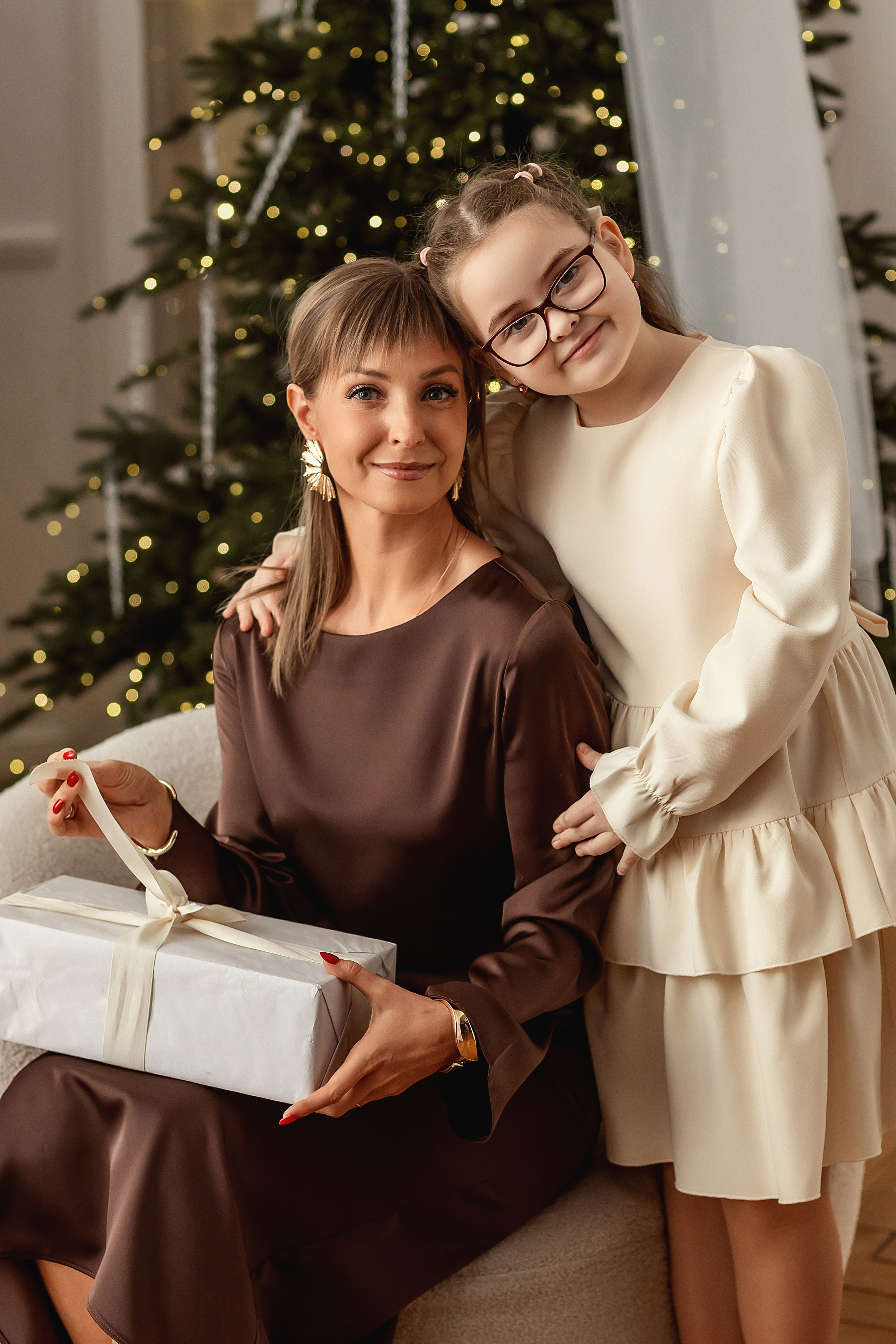 Новогодняя фотосессия Анна Иван и Маргарита. Детский и семейный фотограф Елена Воропаева