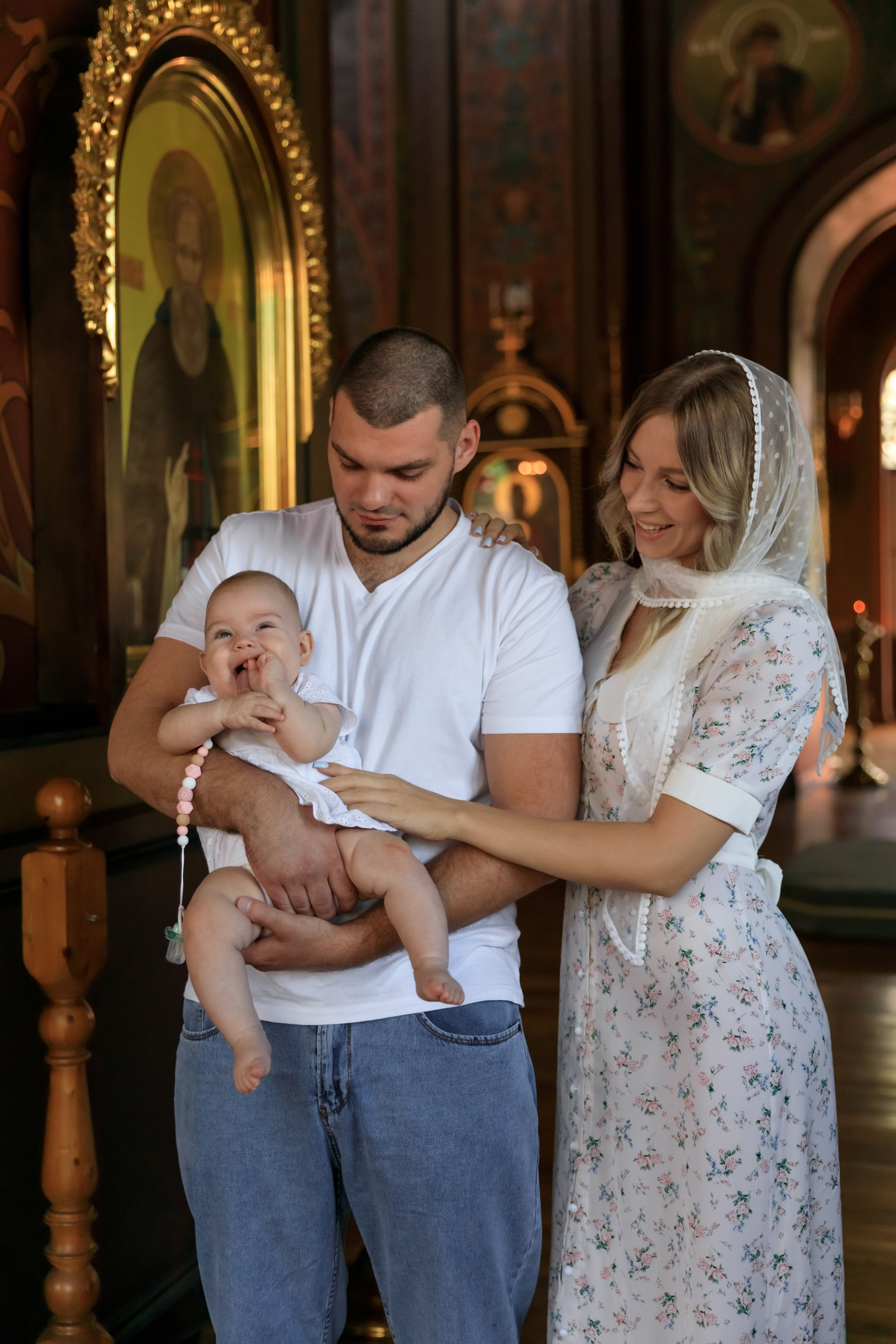 Крещение Алисы. Семейный и детский фотограф в Краснодаре Элона Литвинова