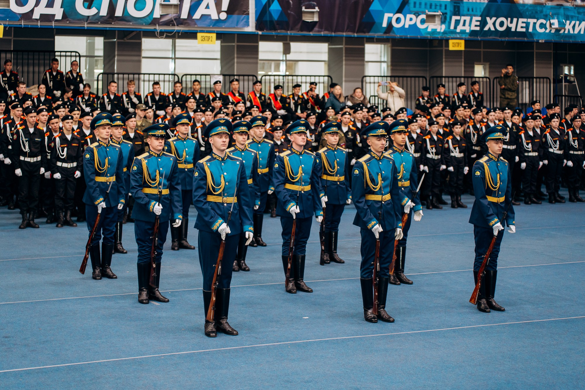 Принятие присяги кадетами. Свадебный и репортажный фотограф в Ярославле Евгений Сальников