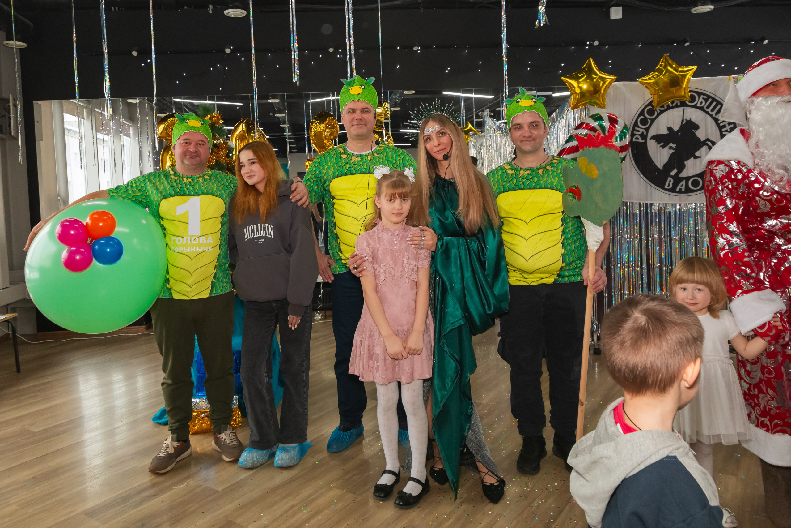 Новогодний праздник Русская Община ВАО. Фотограф Илья Варакин