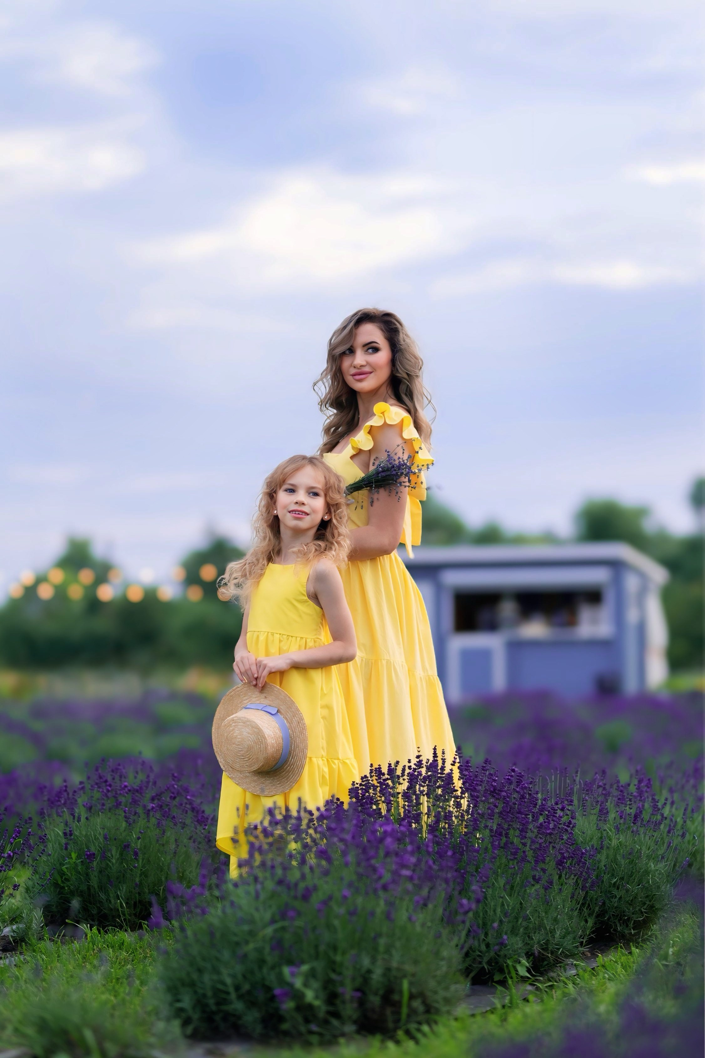 Семейная съемка в лавандовых полях. Портретный фотограф в Москве Наталия Комарова