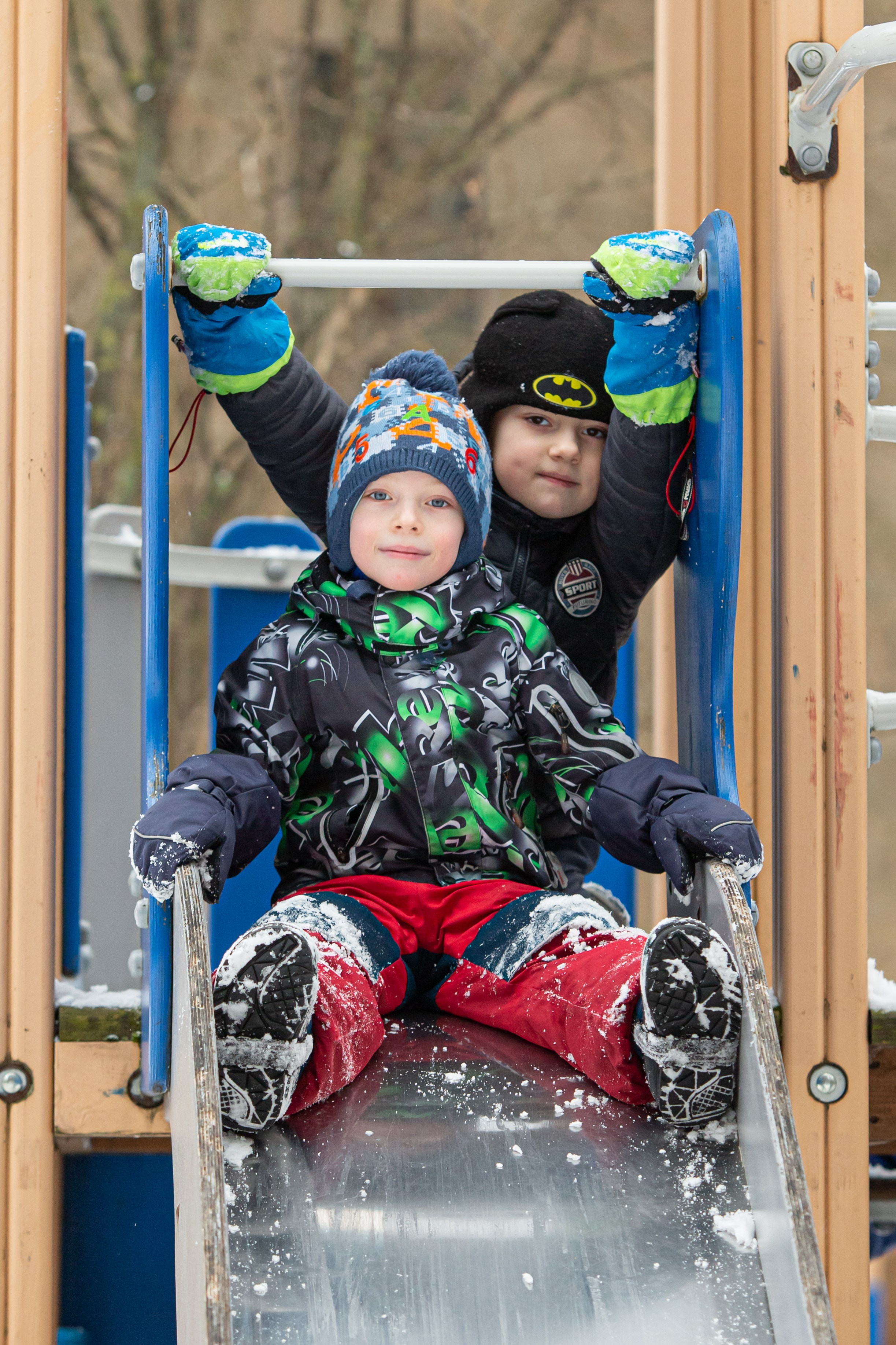 Зима в детском саду. Свадебный, семейный, детский фотограф в Санкт-Петербурге