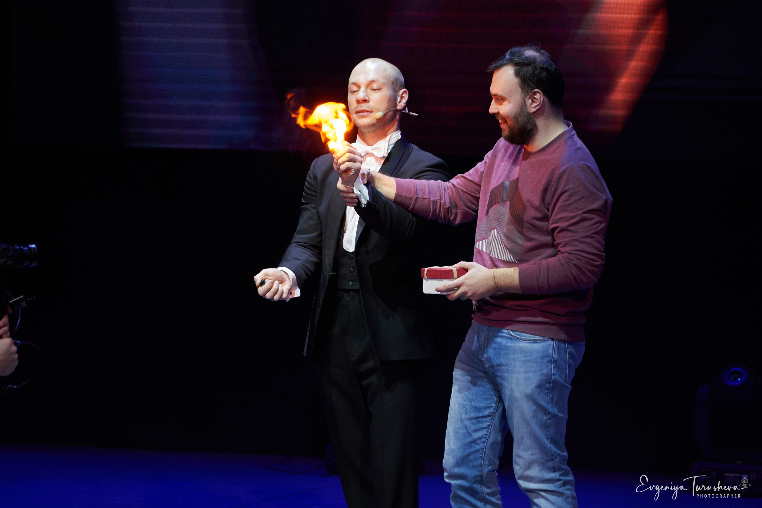 Иллюзионное шоу Артема Щукина в Планете КВН (январь 2020). Фотограф Евгения Турушева