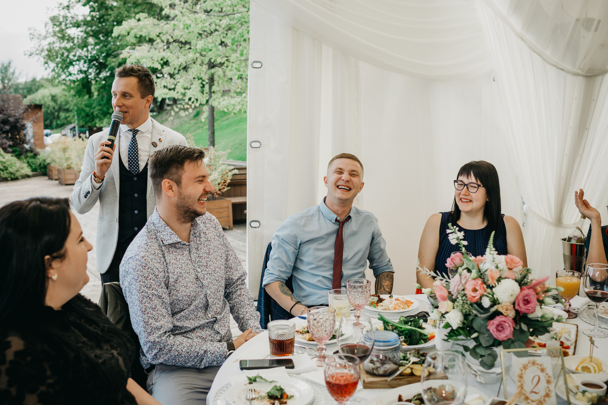 Кристина и Артем. Ведущий на свадьбу в Москве Зубков Алексей