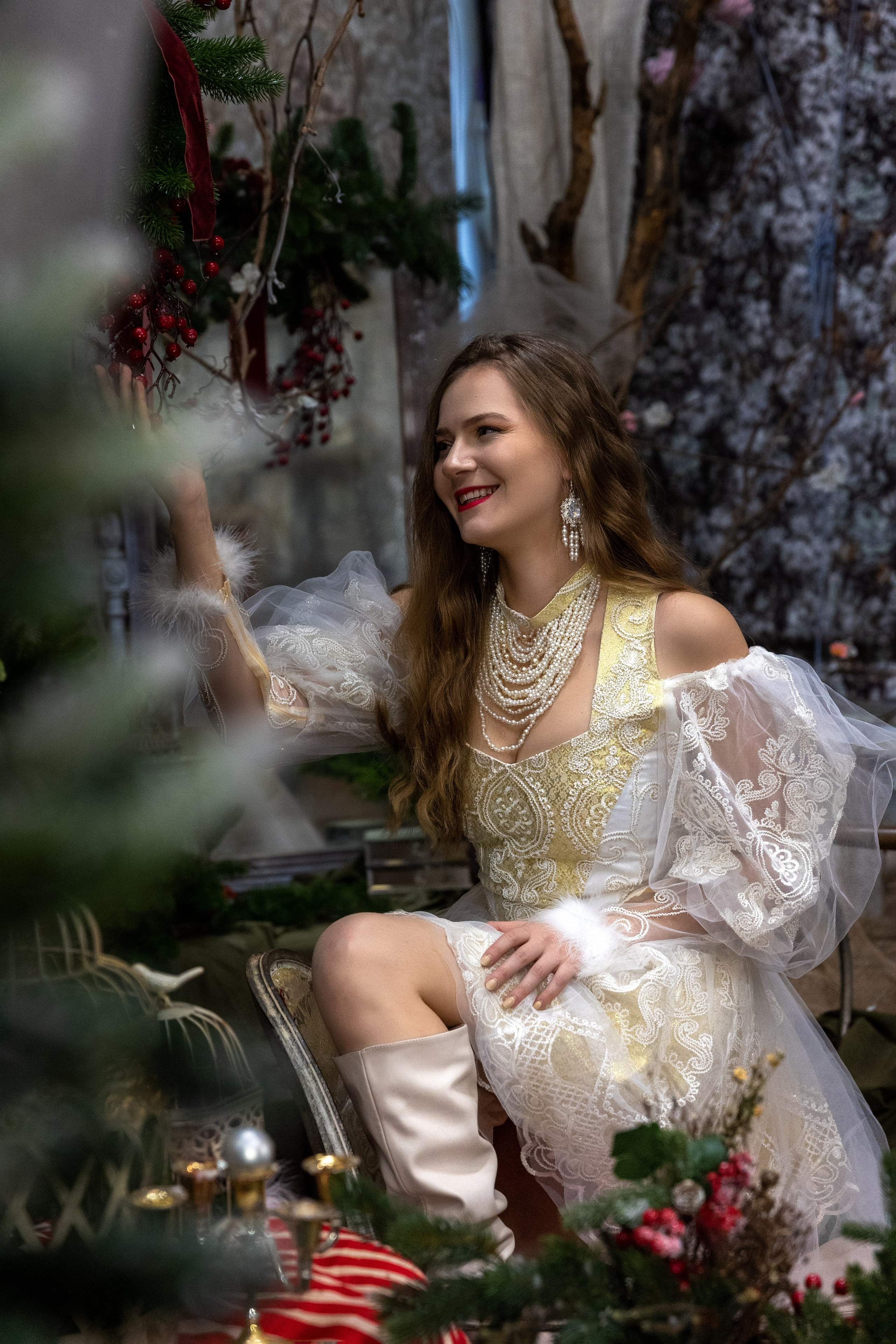 Зимушка. Фантазийная съемка по мотивам русских сказок