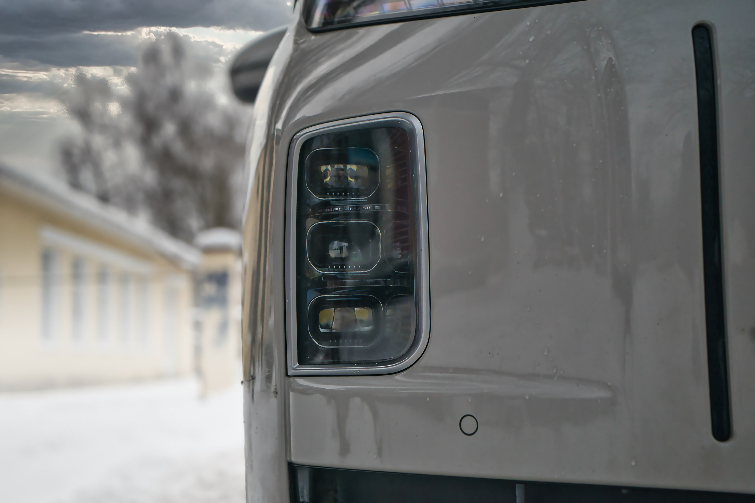 Exlantix ET зимой в снегу. FM Media Сrew. Репортажные фото и видео