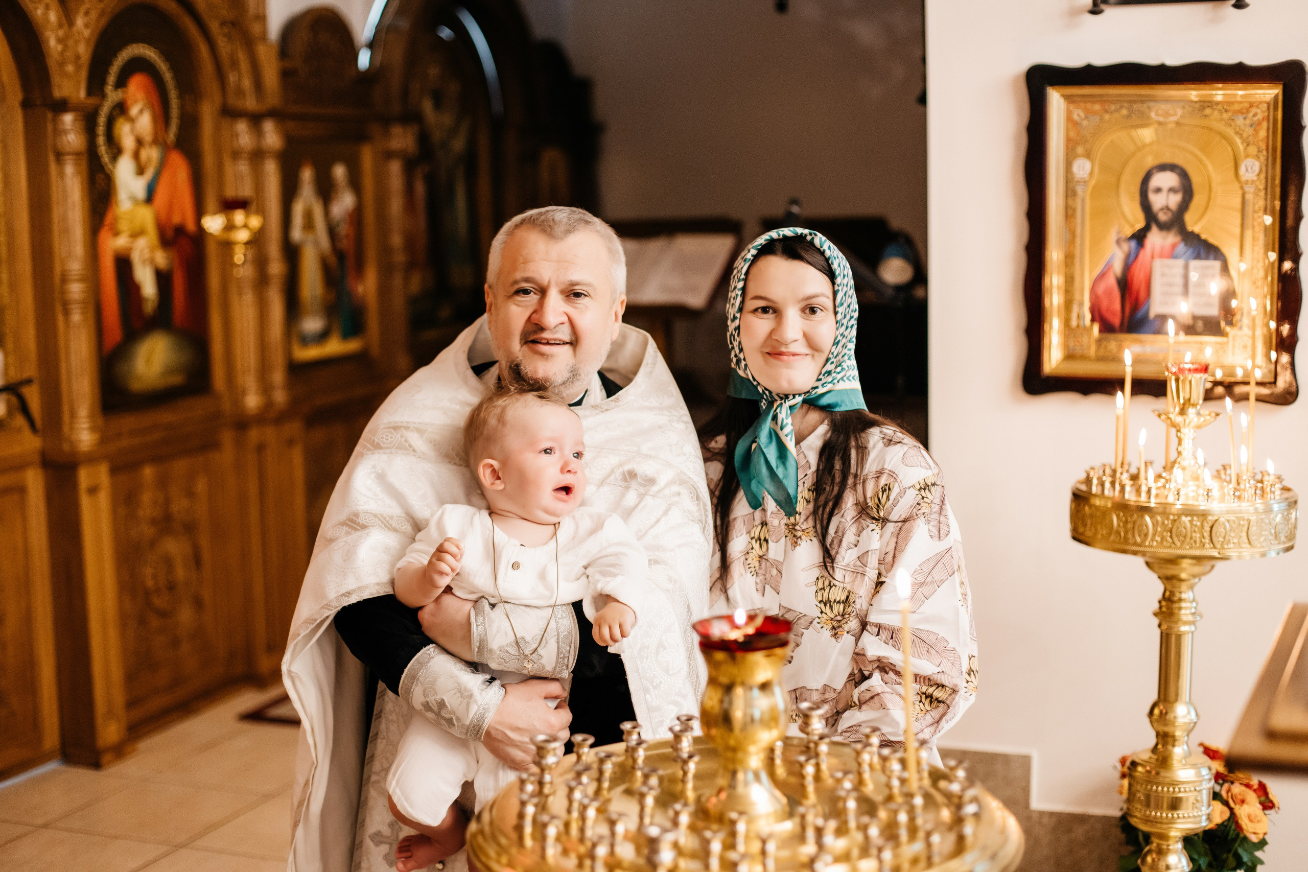 Крещение Андрея. Церковь Преображения Господня. Фотограф ВИКА МЕДУЗА