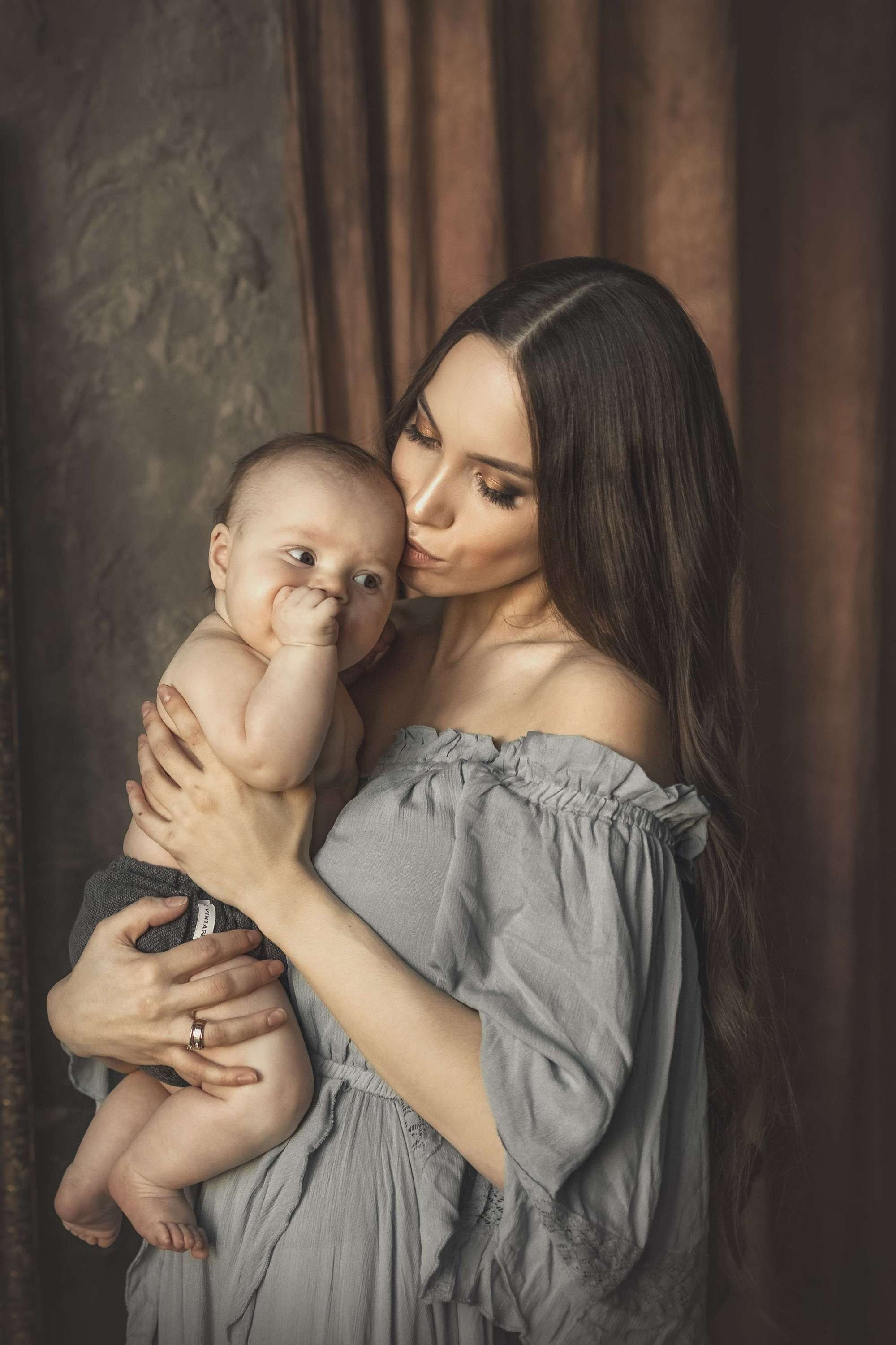 объятия мамы