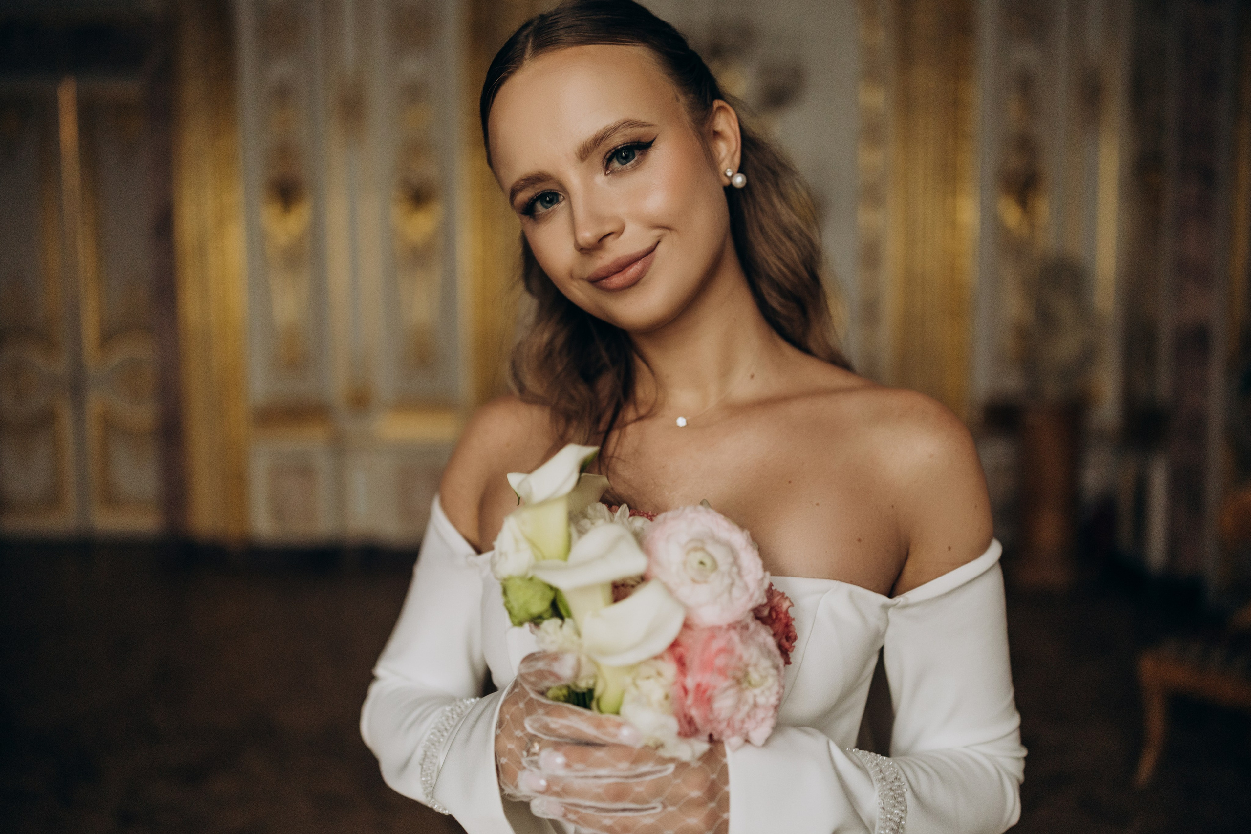 Юра и Полина | 2-й дворец и Половцова. Свадебный и love story фотограф в Санкт-Петербурге