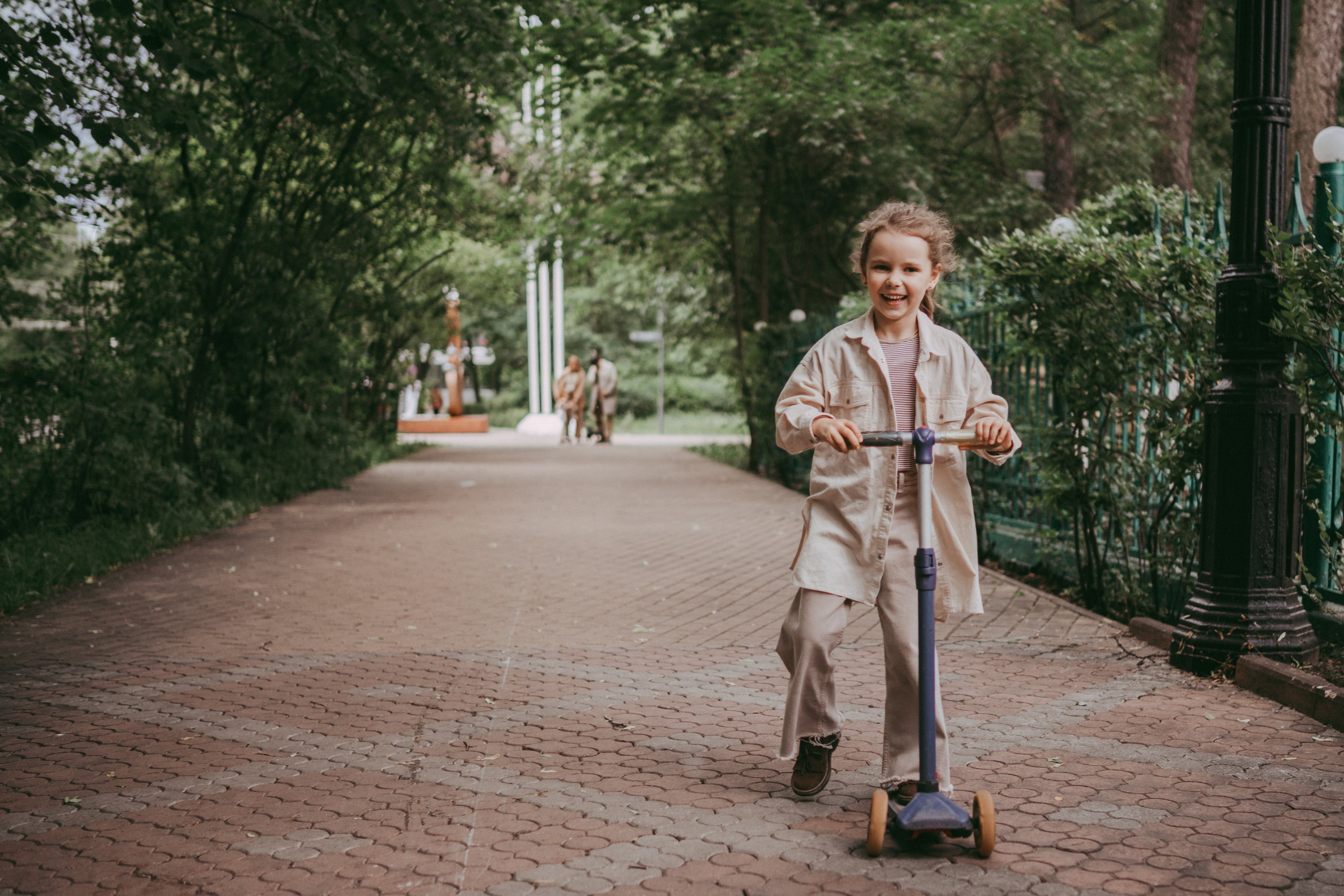 Прогулка в парке. Семейный фотограф в Москве и Подмосковье Иванова Нина