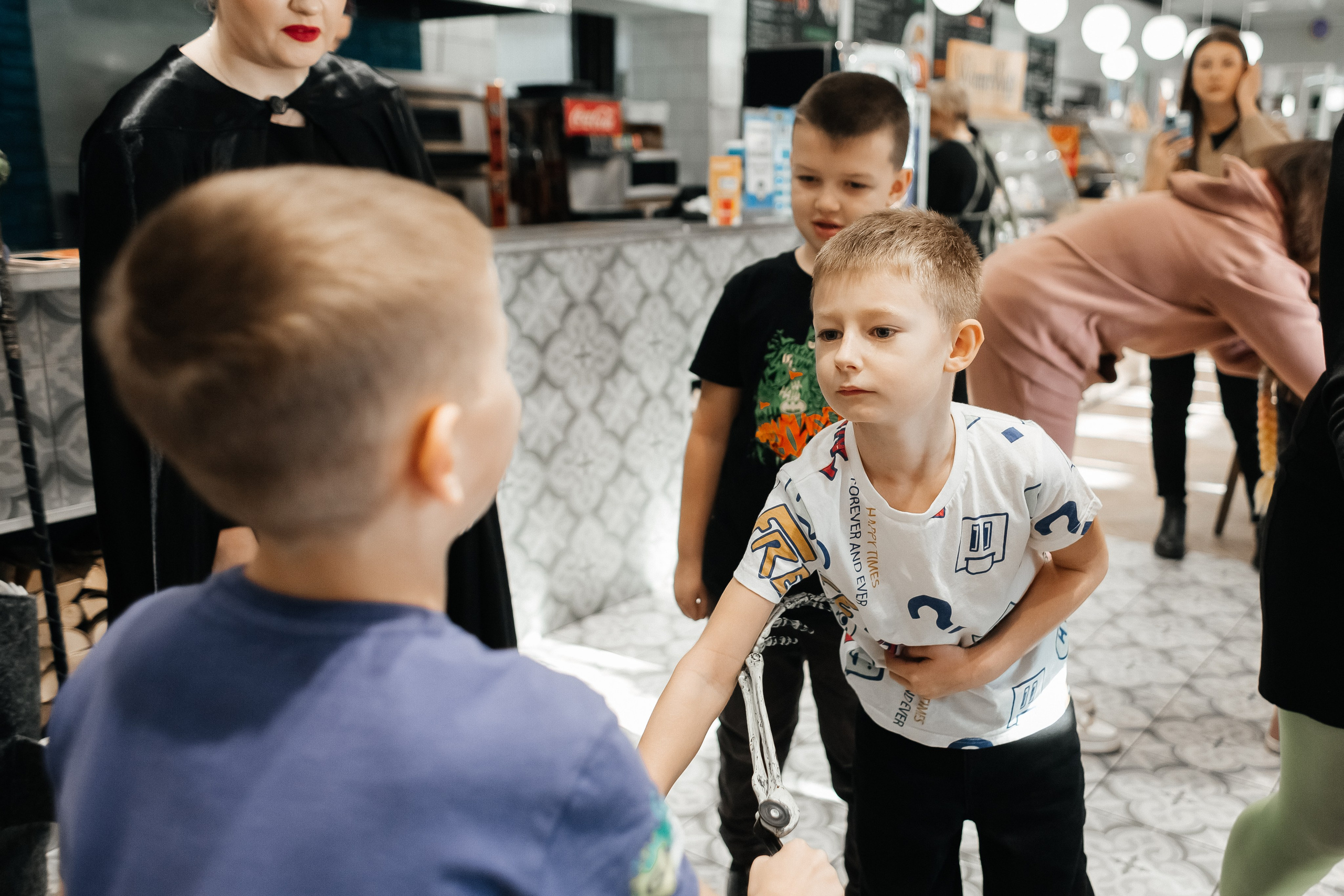 Детский мастер-класс в «Кофебулка». Фотограф Кемерово | Сергей