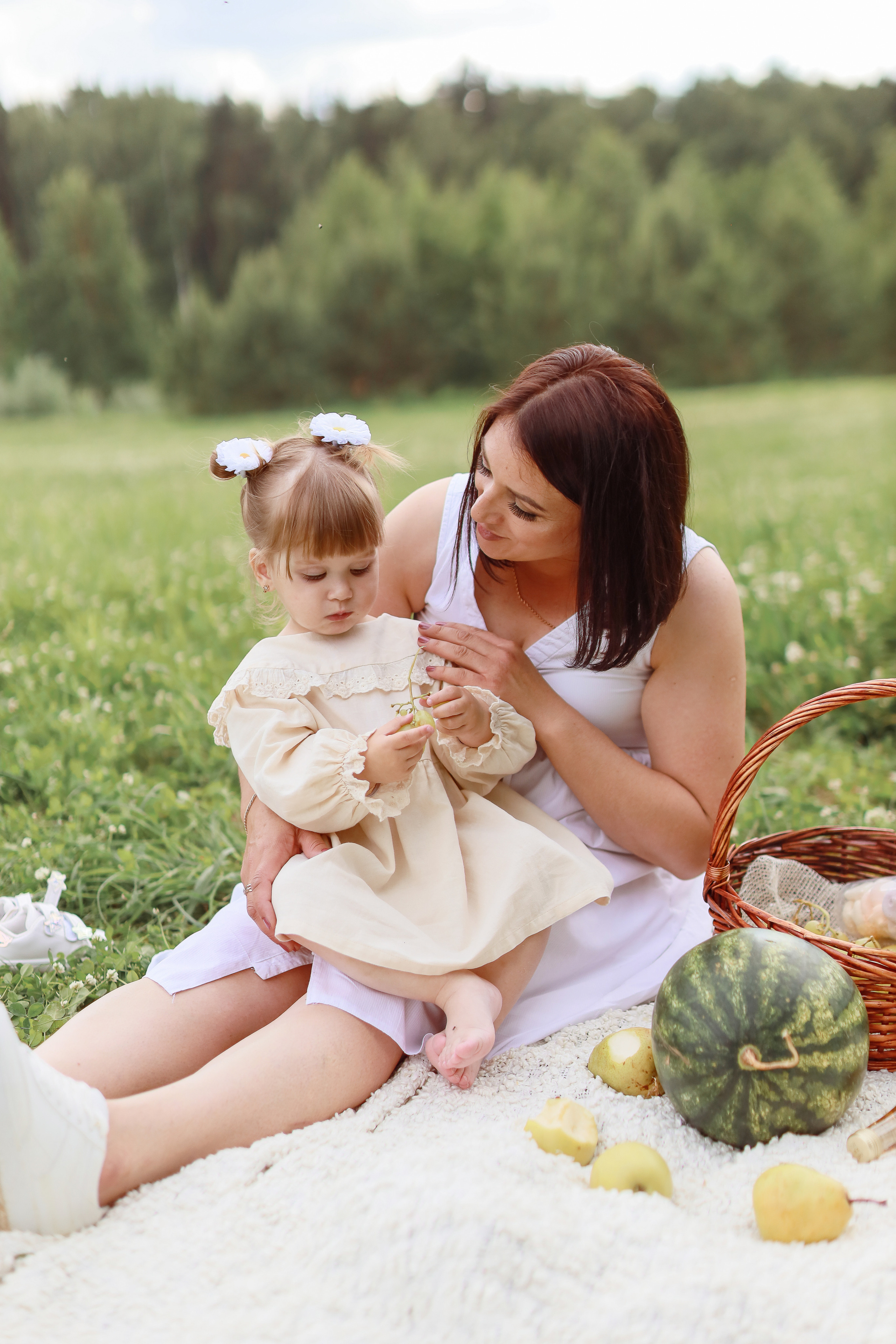 Семейный пикник. Фотограф Виктория Плотницкая