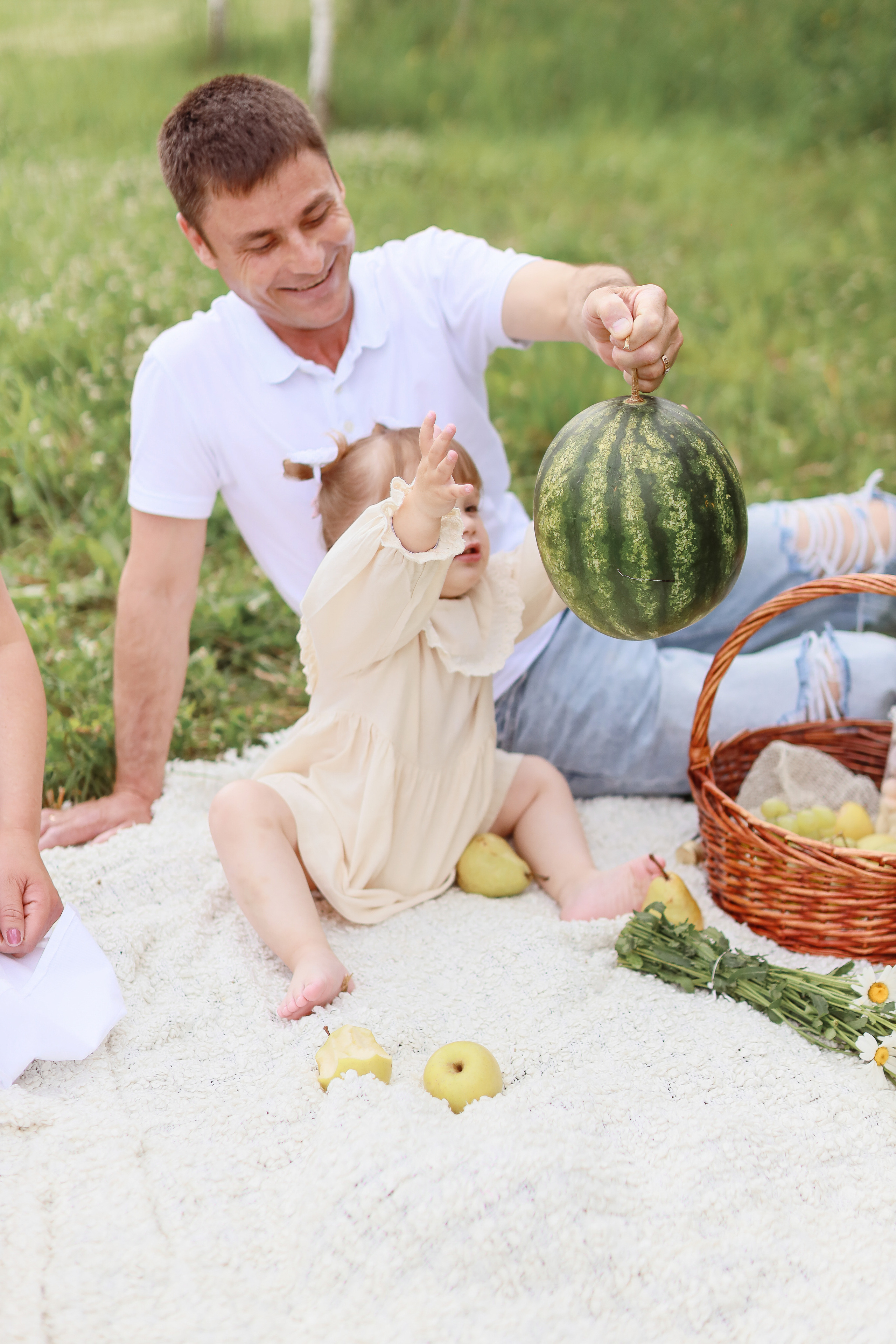 Семейный пикник. Фотограф Виктория Плотницкая