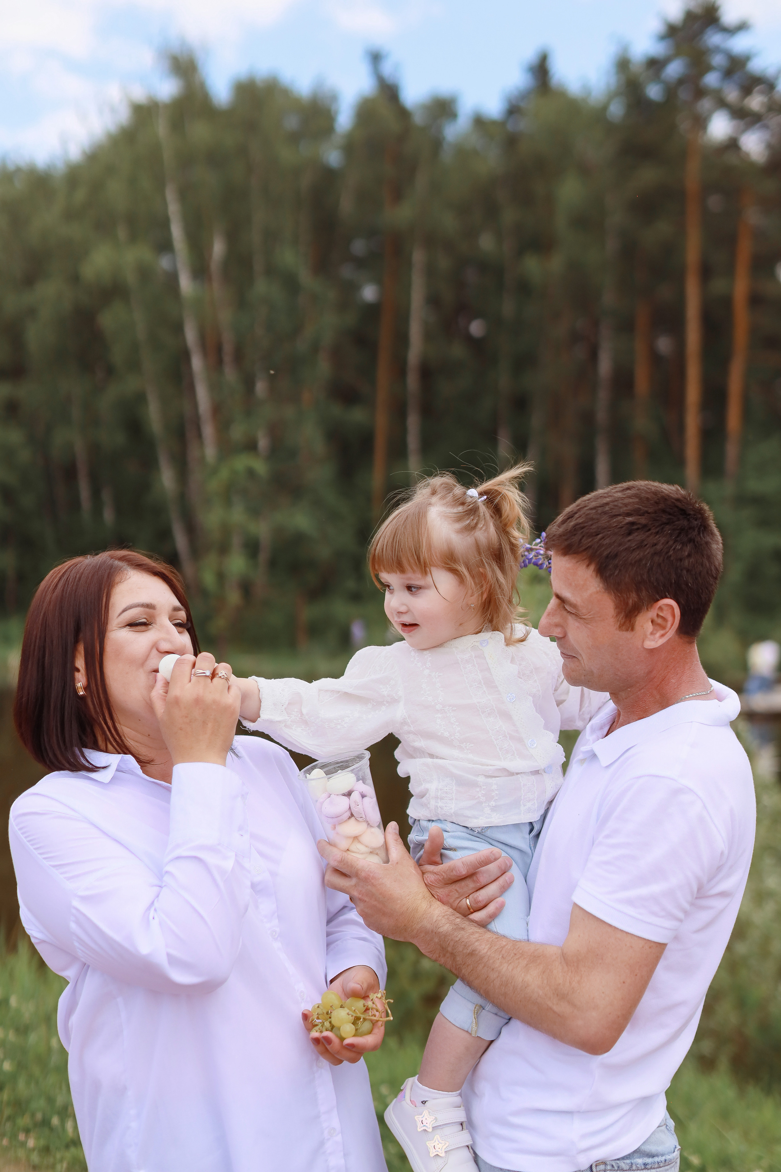 Семейный пикник. Фотограф Виктория Плотницкая