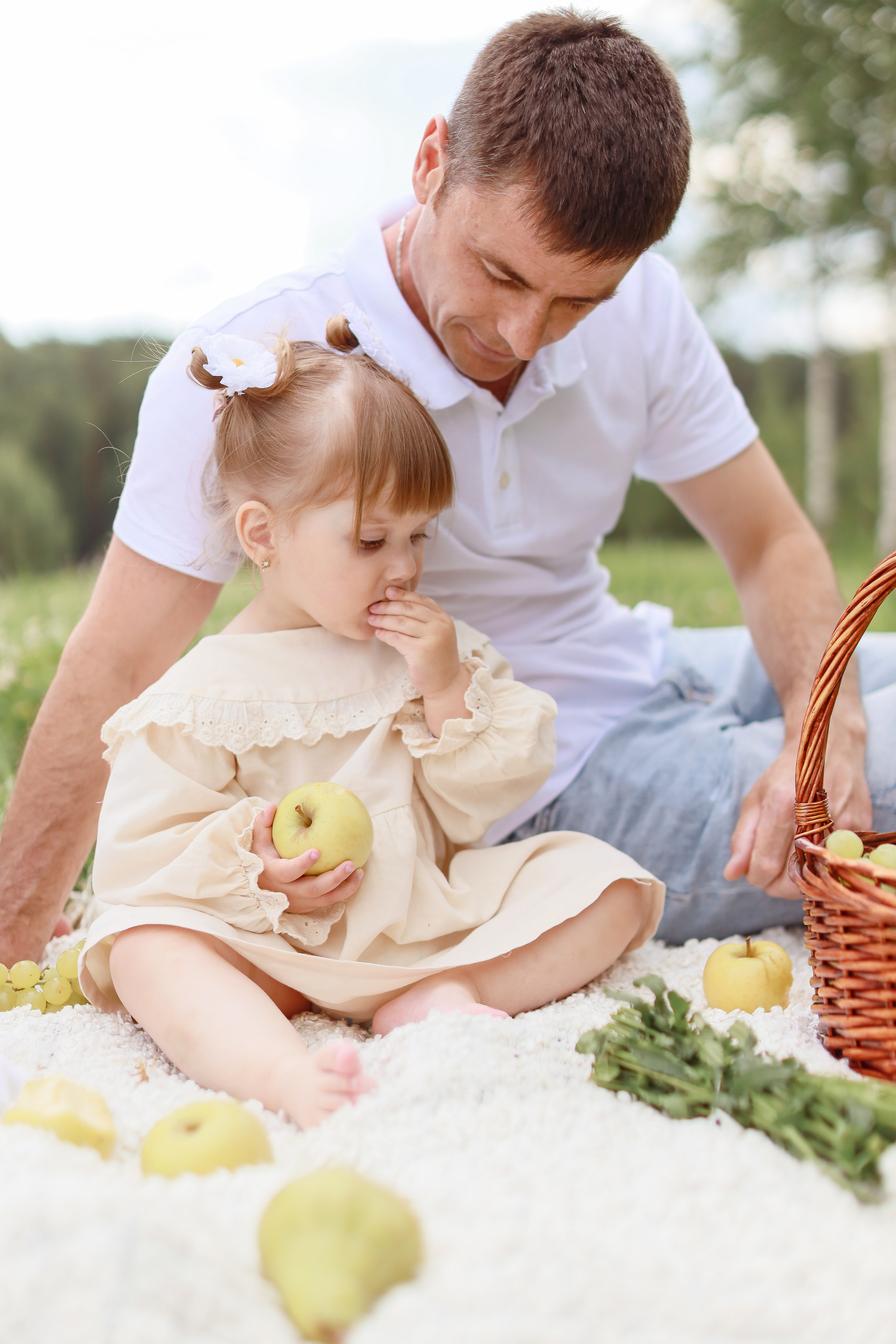 Семейный пикник. Фотограф Виктория Плотницкая