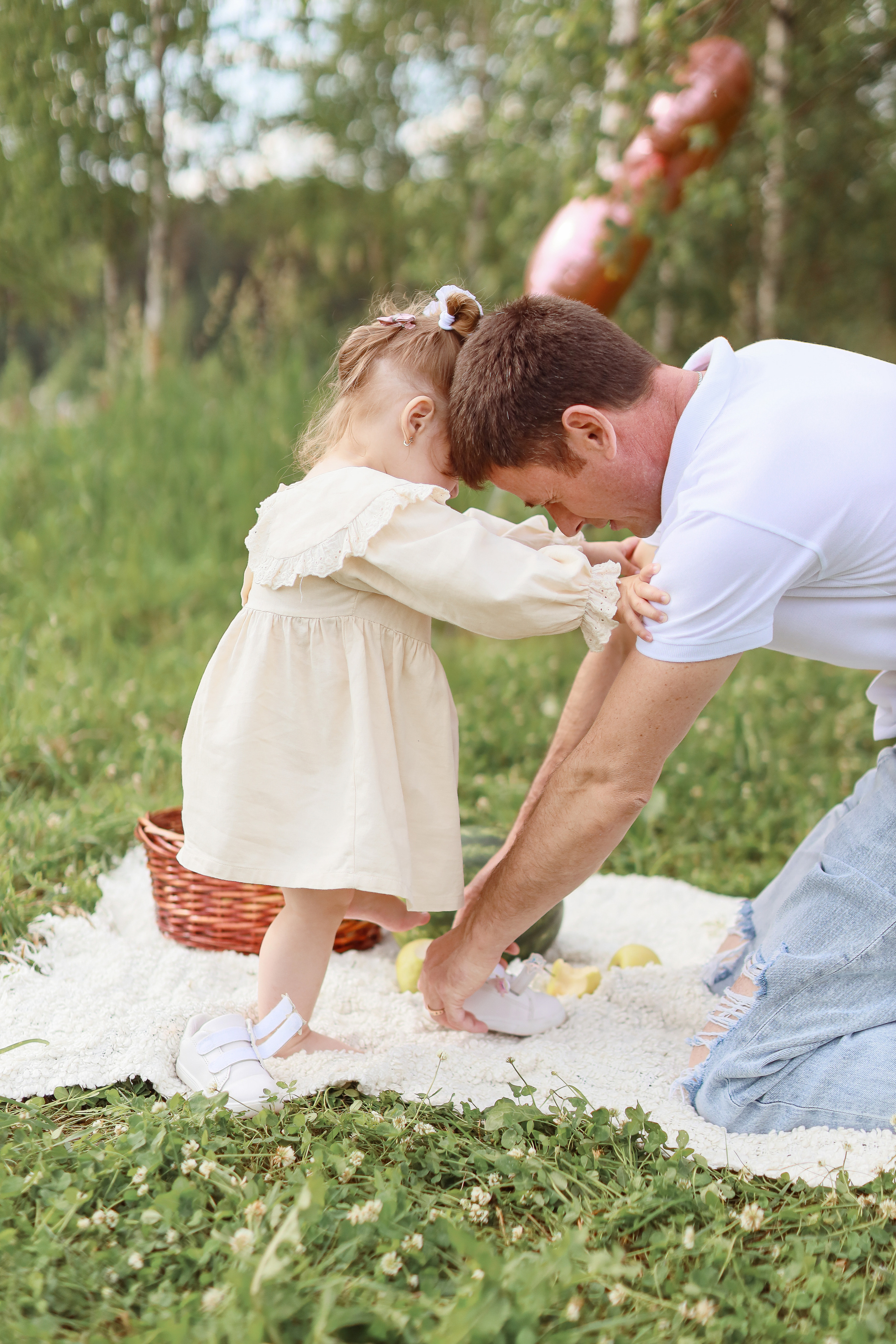 Семейный пикник. Фотограф Виктория Плотницкая