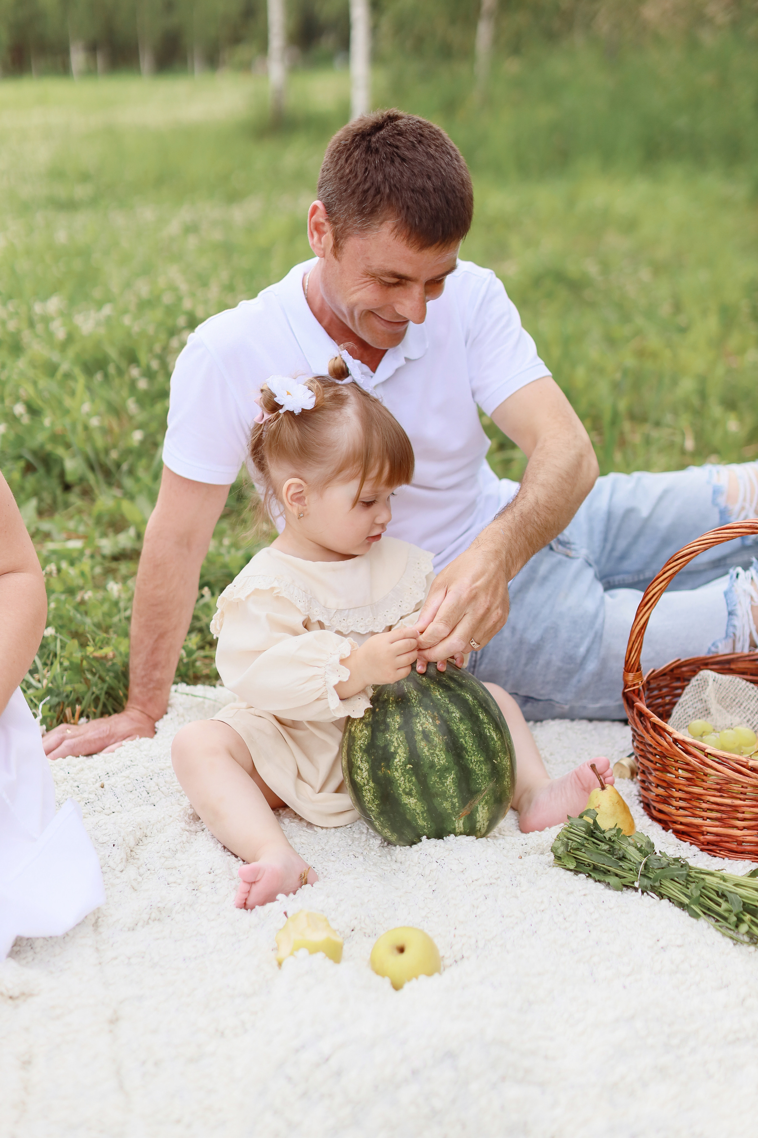 Семейный пикник. Фотограф Виктория Плотницкая
