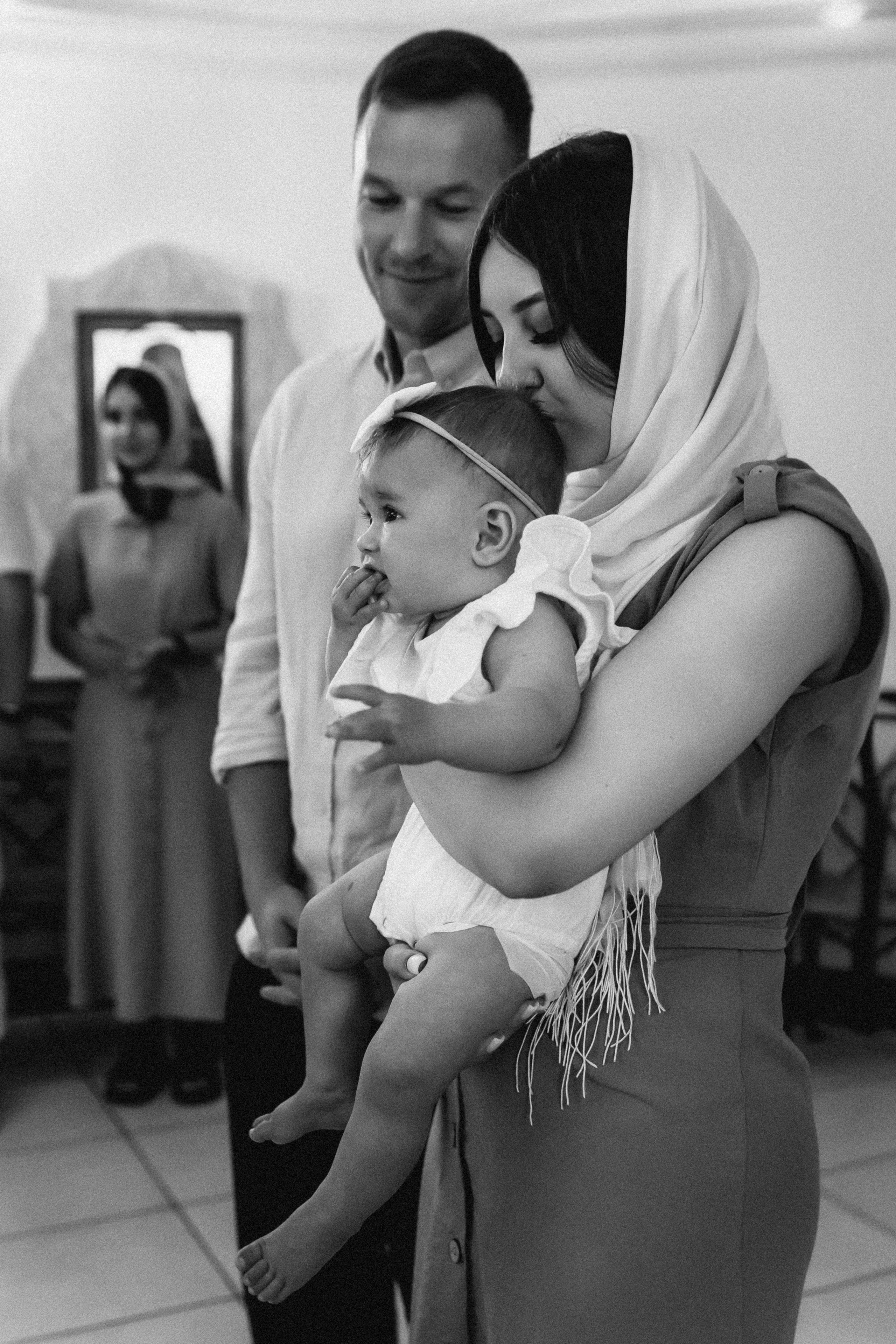 Крещение Ксении. Семейный фотограф Минск Усова Ольга