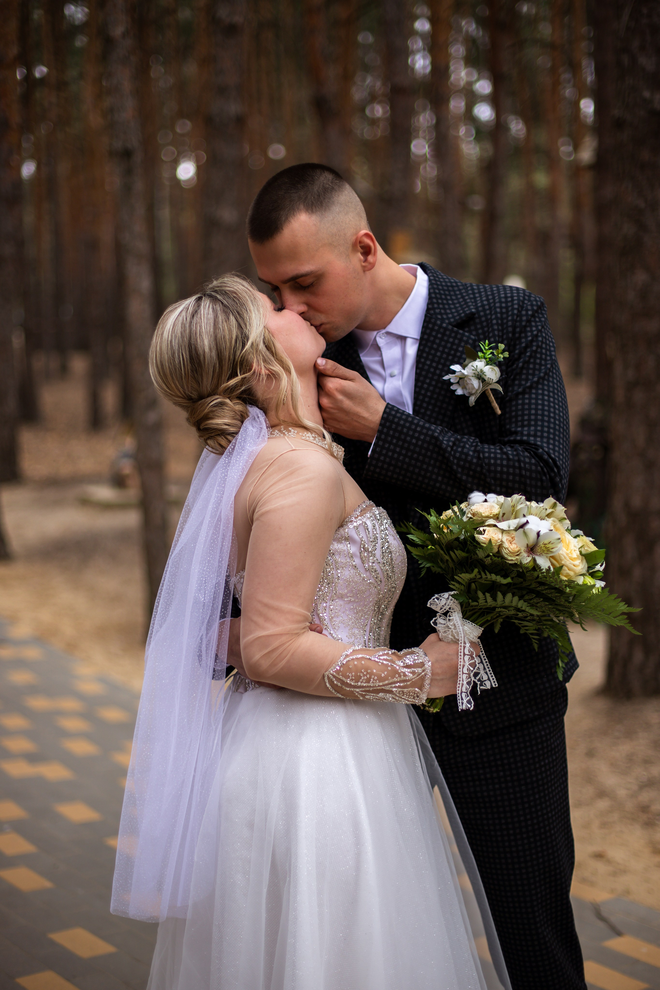 Леонид + Ксения. Свадебный и семейный фотограф в Михайловке Полина Крипс