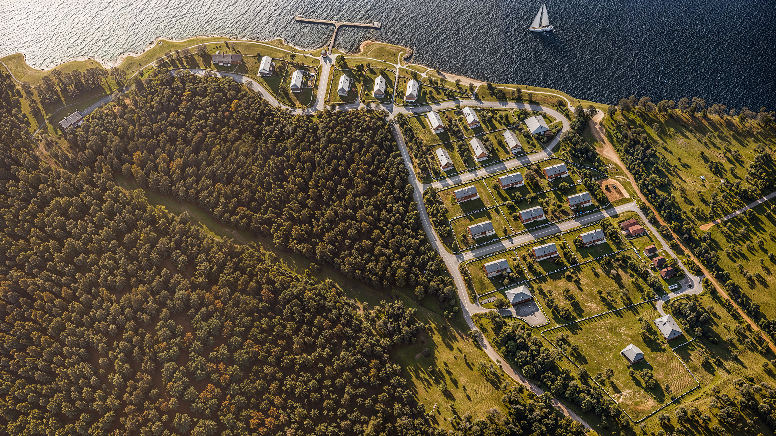 Визуализация генерального плана базы отдыха. Студия 3d визуализации Arcviz