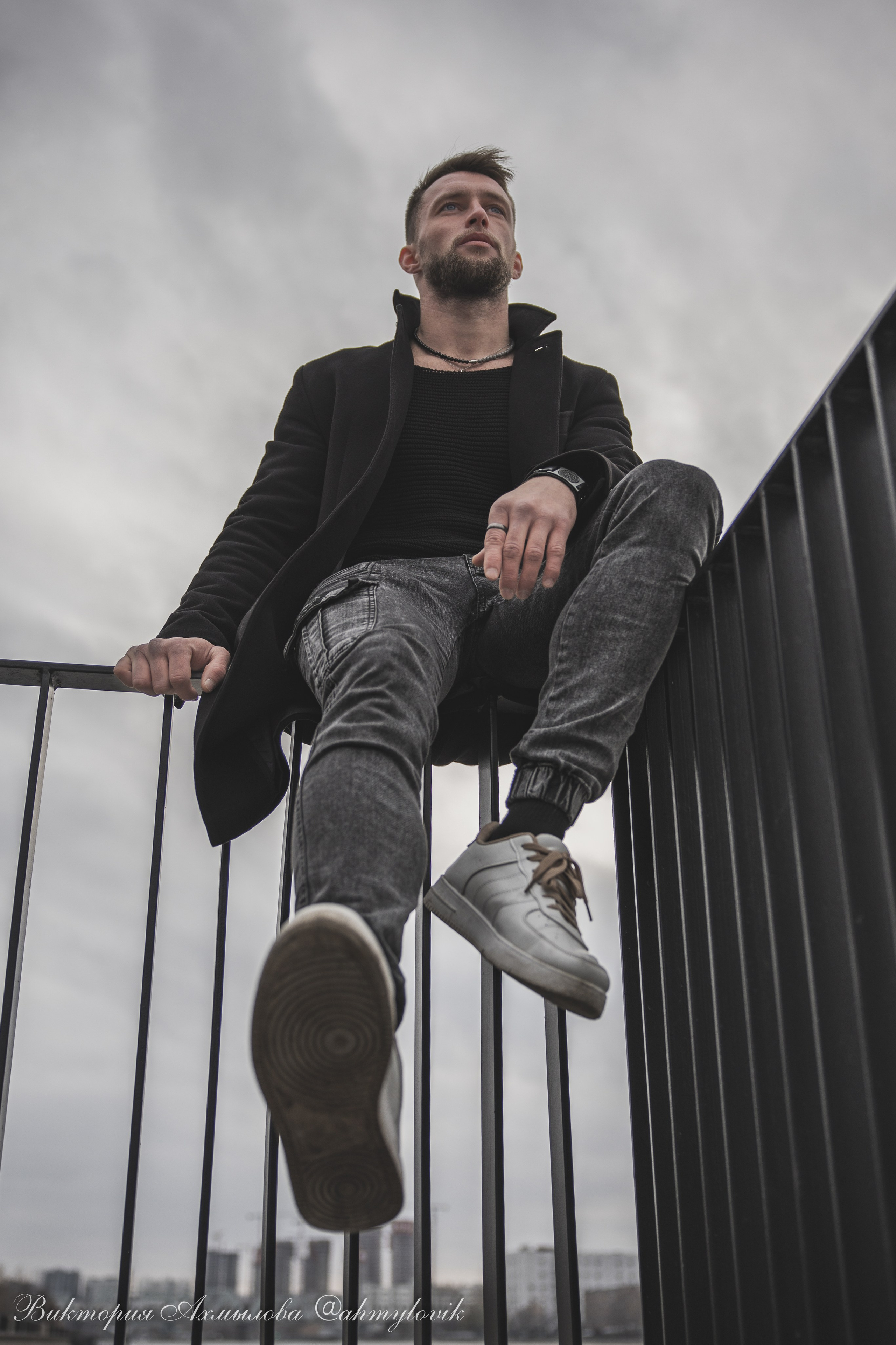 Прогулка с Хаски (Сергей). Виктория Ахмылова. Фотограф в Москве