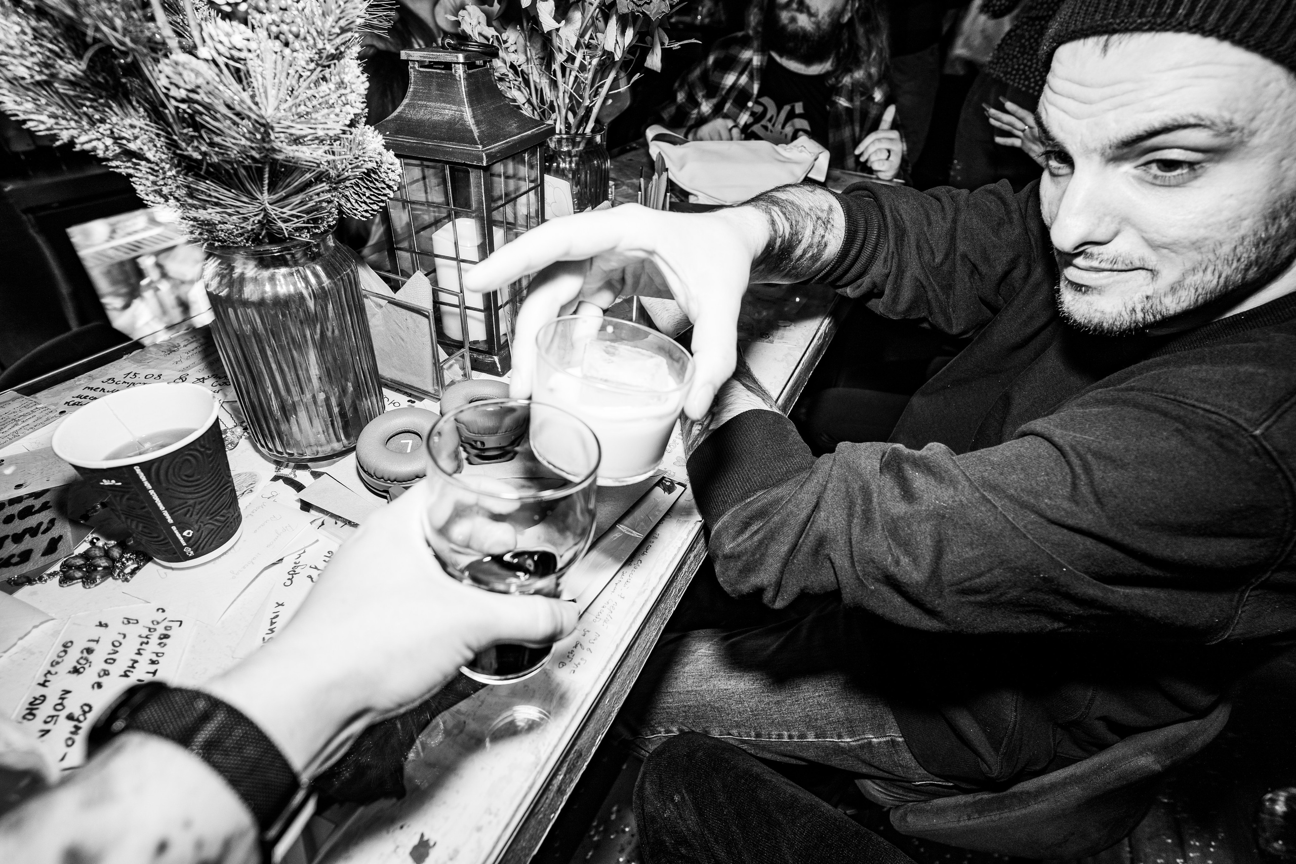 Репетиция Нового года в Баре Разбитых сердец. Концертный и репортажный фотограф в Санкт-Петербурге Слава Пахомов