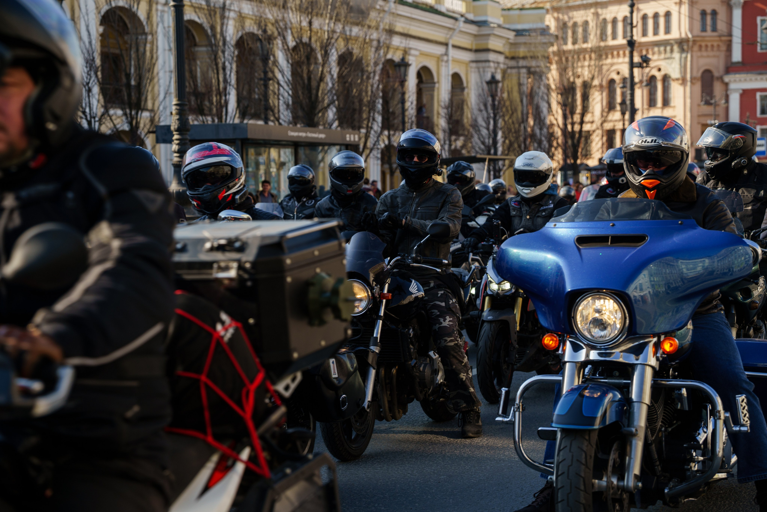Прохват мотоклуба Norman Riders ч.1. Концертный и репортажный фотограф в Санкт-Петербурге Слава Пахомов