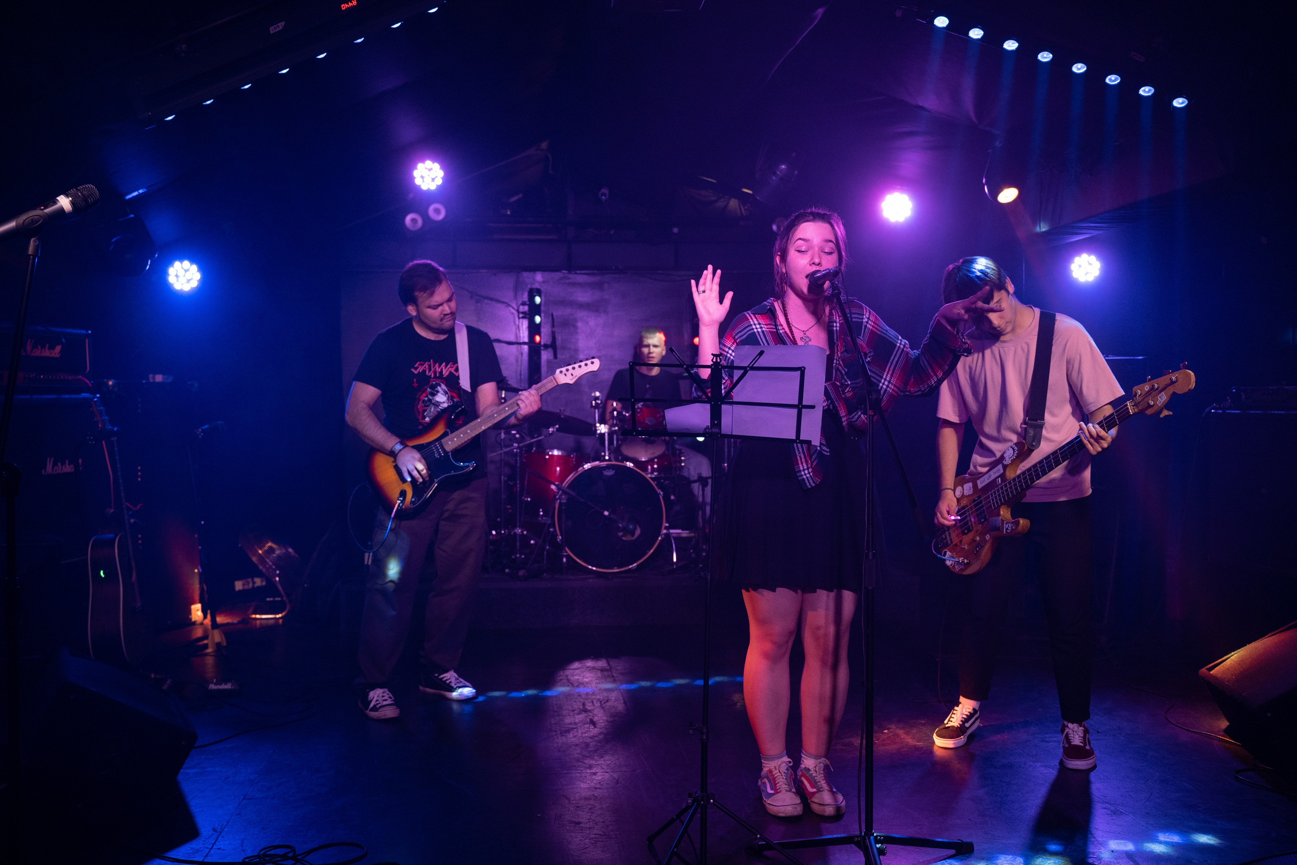 Отчетный концерт НЕшкола гитары|Action club. Концертный и репортажный фотограф в Санкт-Петербурге Слава Пахомов