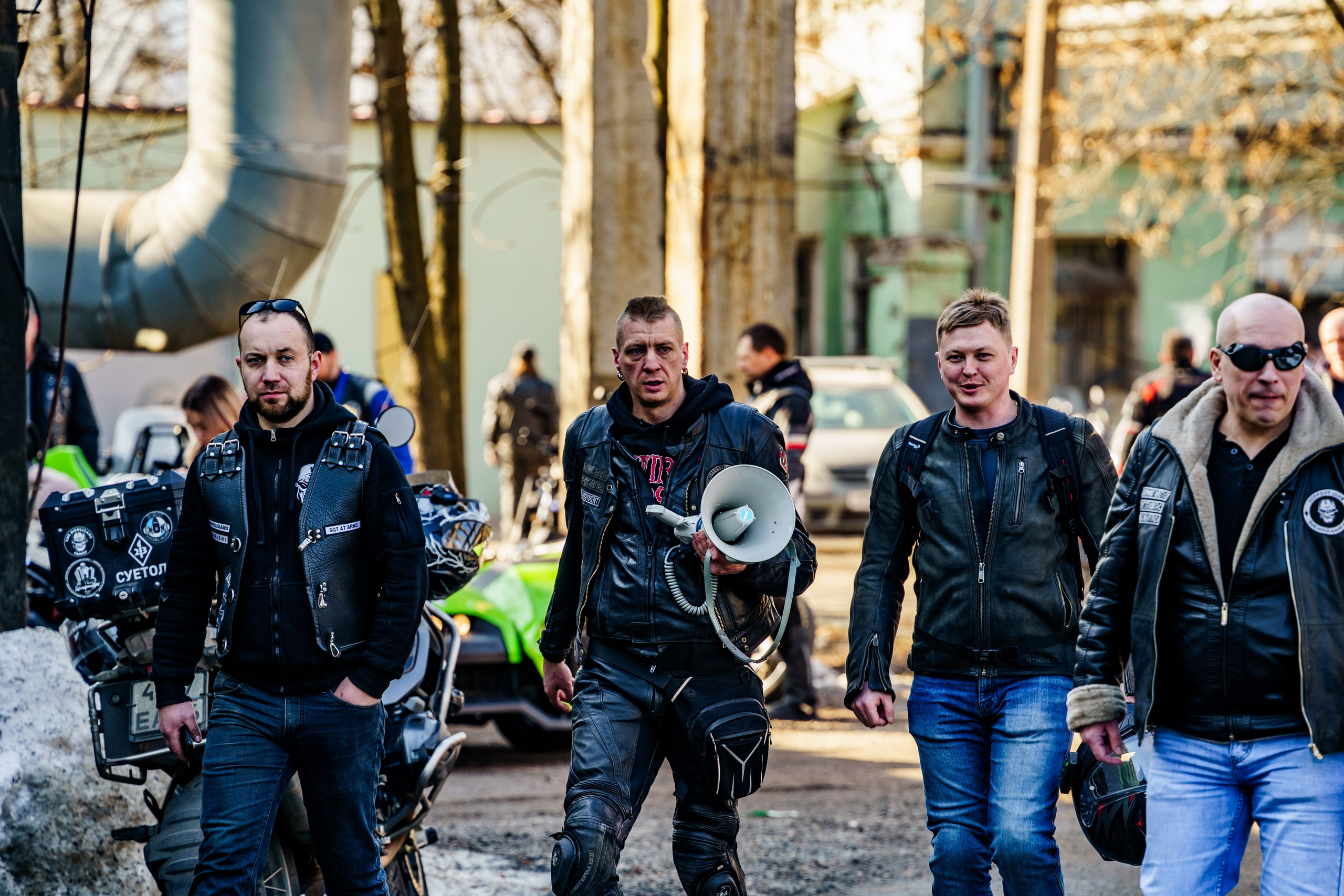 Прохват мотоклуба Norman Riders ч.2. Концертный и репортажный фотограф в Санкт-Петербурге Слава Пахомов