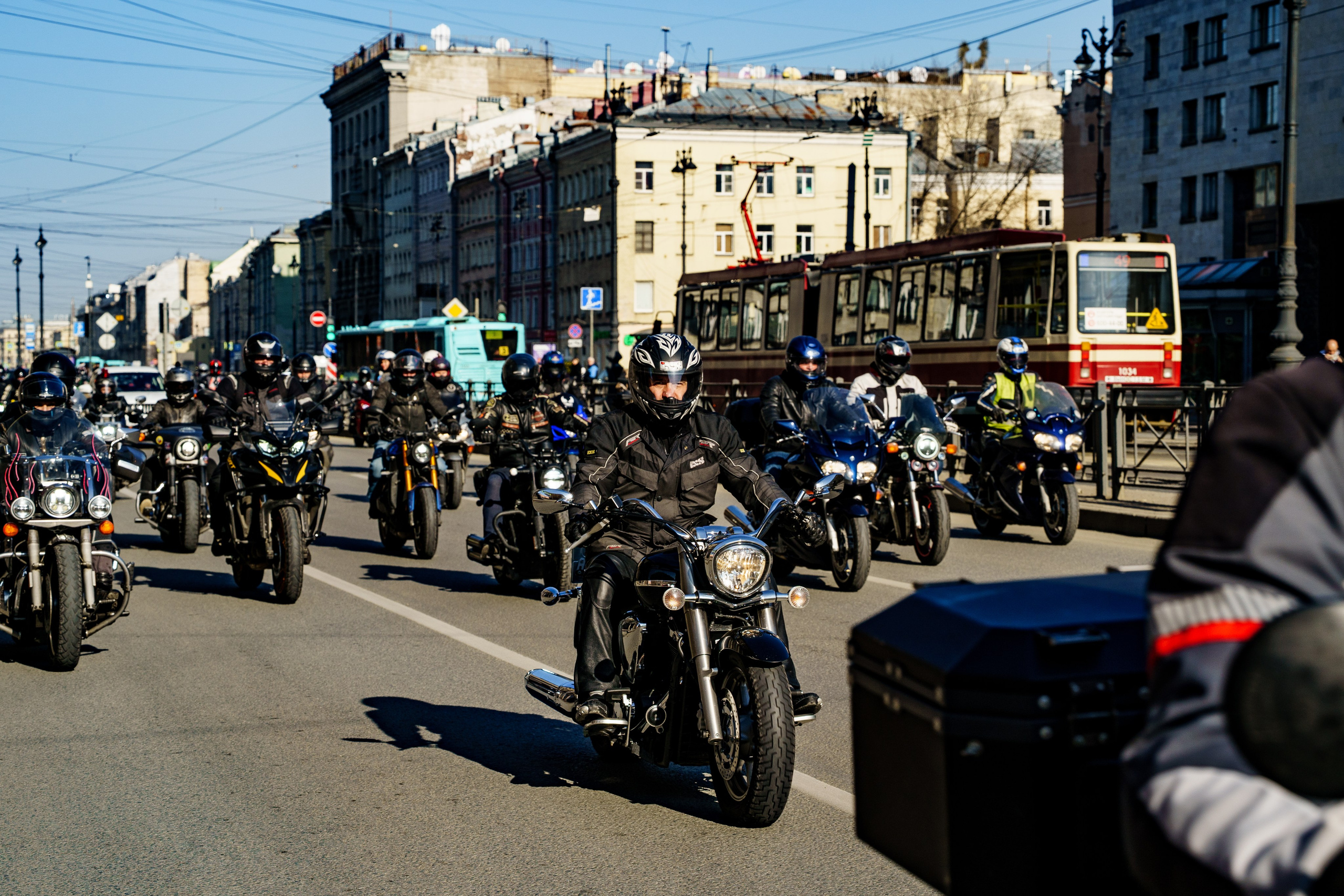 Прохват мотоклуба Norman Riders ч.1. Концертный и репортажный фотограф в Санкт-Петербурге Слава Пахомов