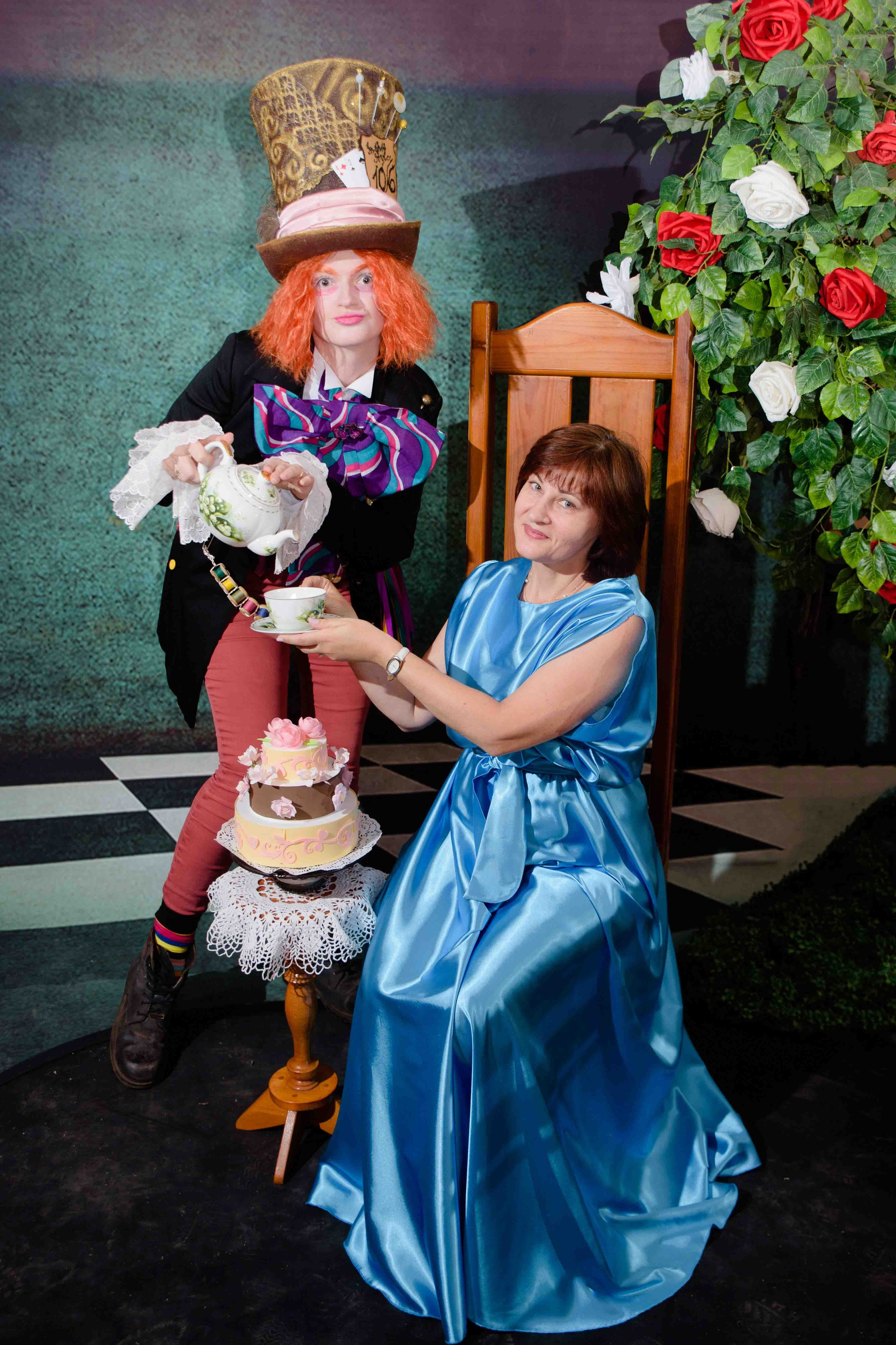 Школьники в стране чудес. Фотосессия в стиле Алисы. 2019 год. Фотограф и видеограф в Москве и Абу Даби Мария Кулагина